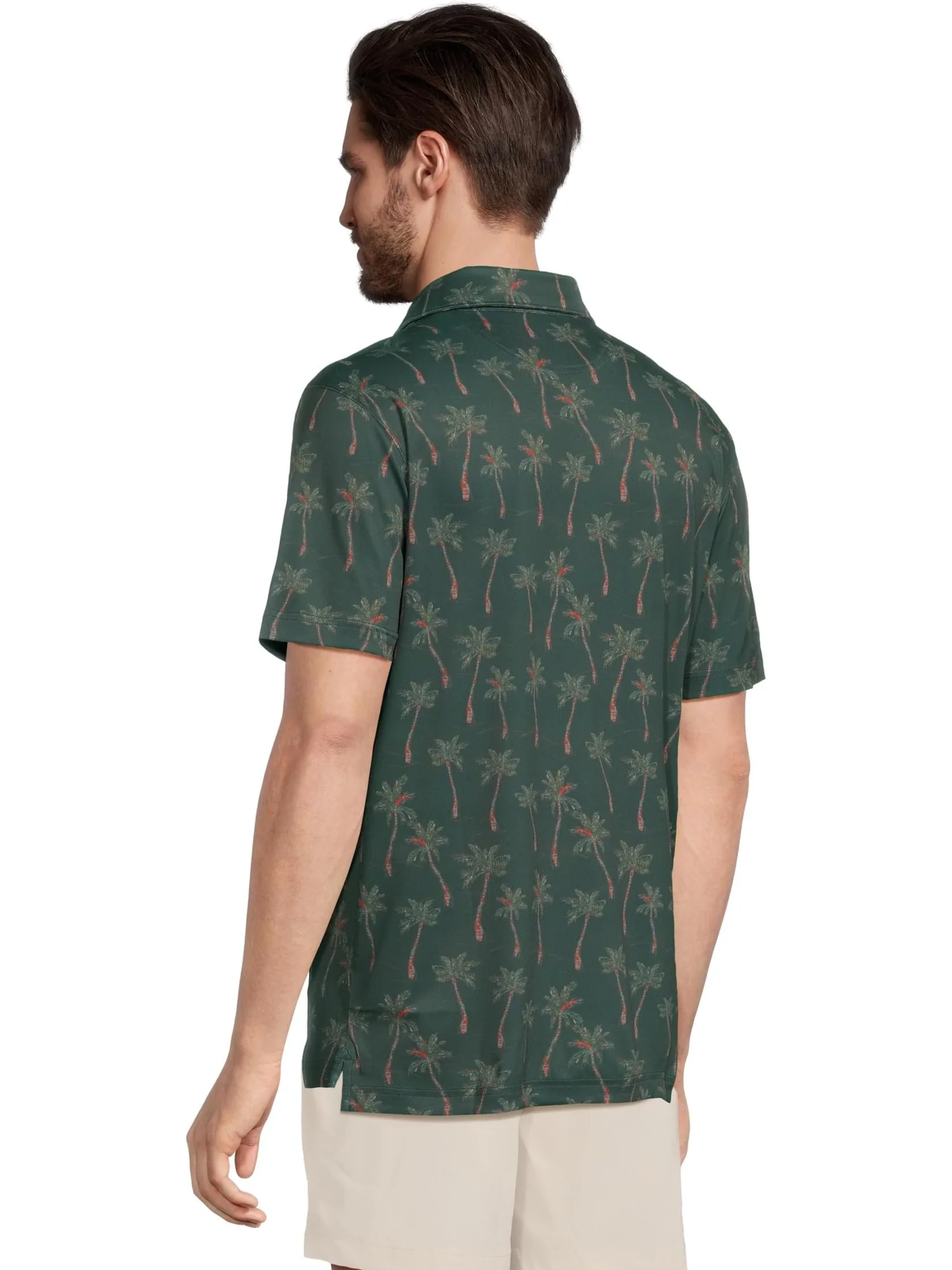 Поло Chubbies The Brushstroke Palm — изображение 3 из 5, темный зеленый
