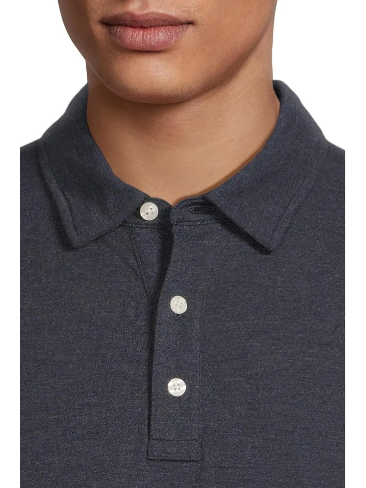Поло L.L.Bean Comfort Stretch Performance Pima Polo Short-sleeve — изображение 4 из 5, темный индиго