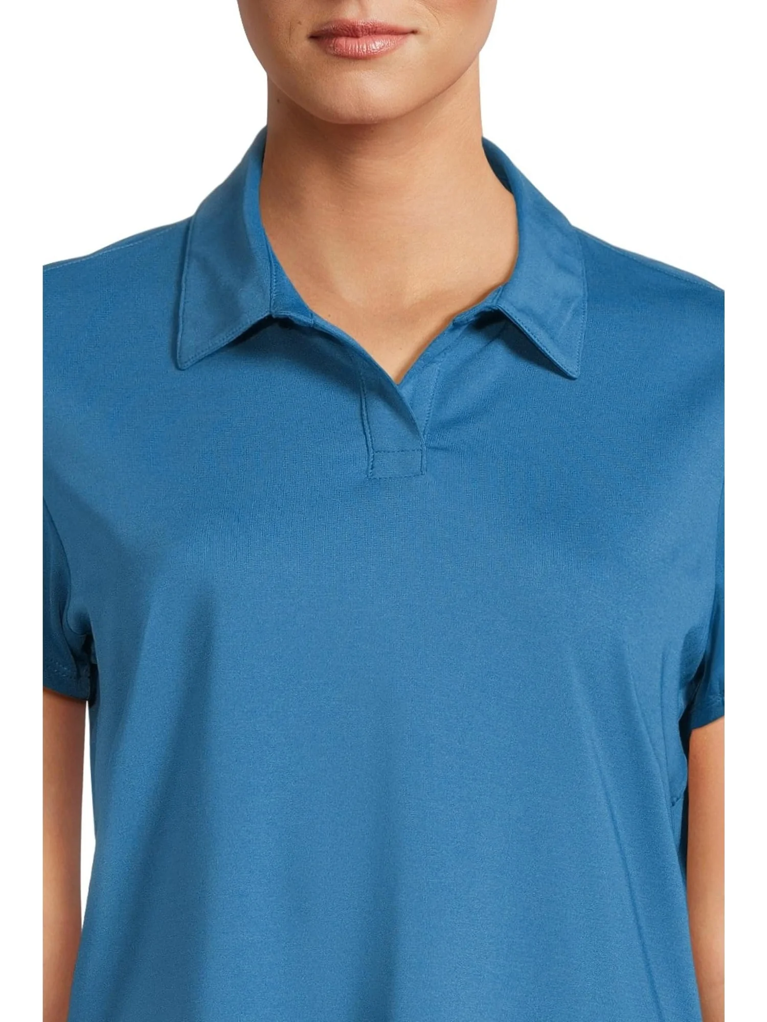 Поло L.L.Bean Access Trail Polo Short Sleeve — изображение 4 из 5, синий