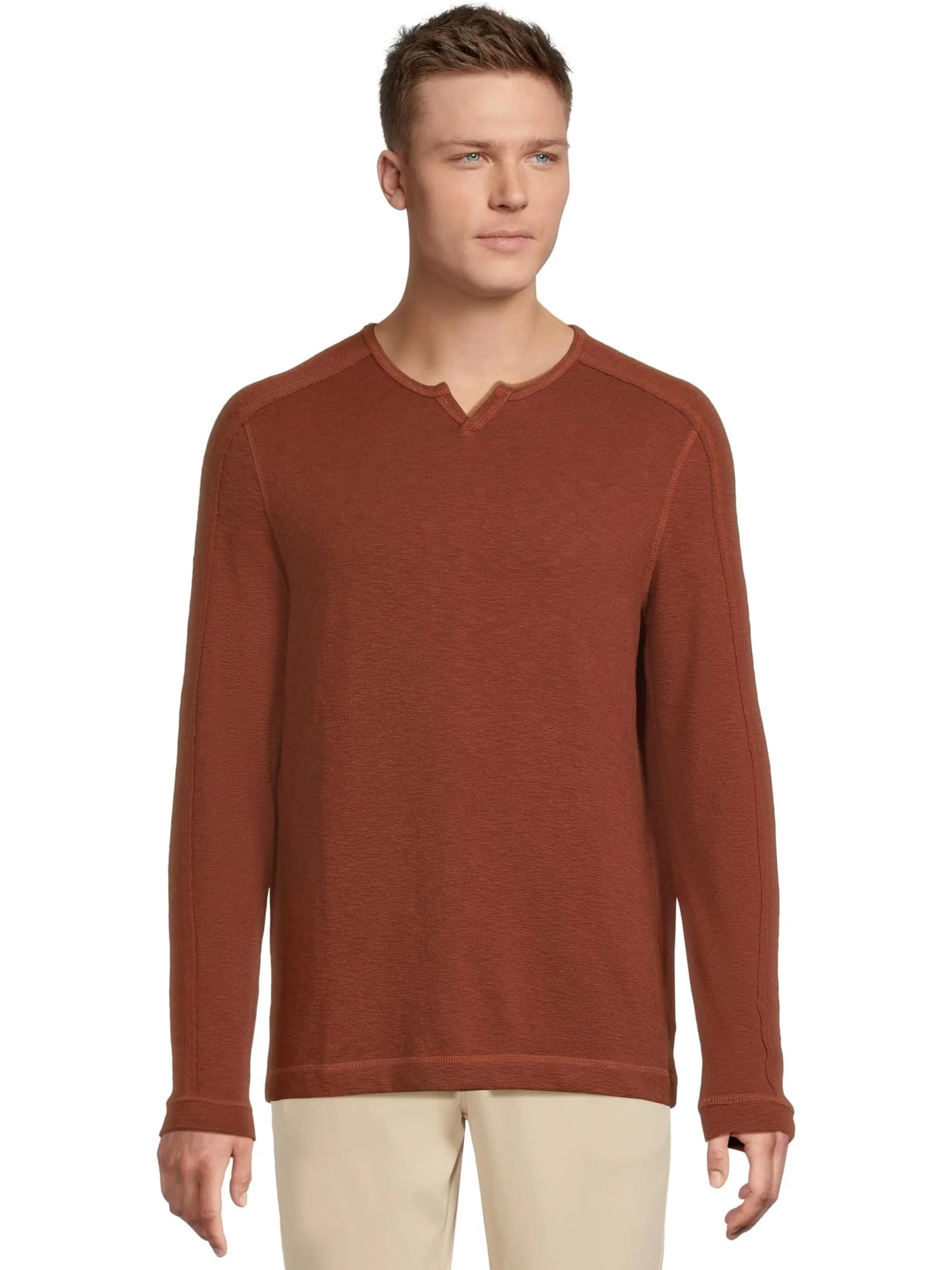 Пуловер Johnston & Murphy Split-neck Pullover
