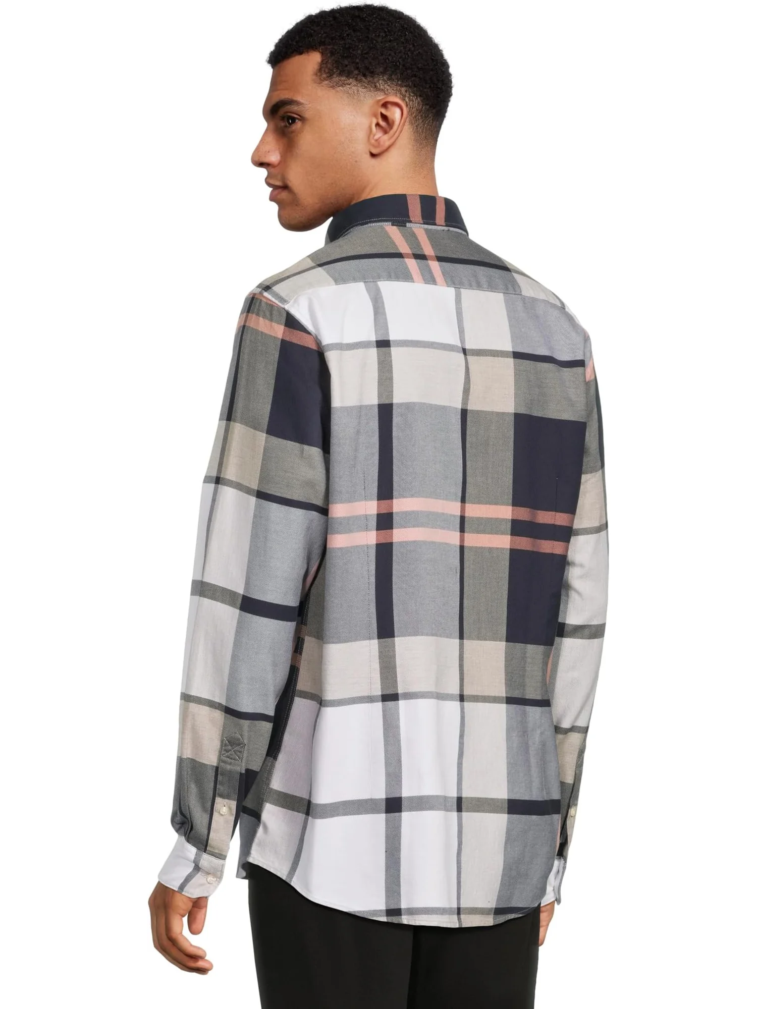 Рубашка Barbour Barbour Dunoon Taillored Shirt — изображение 3 из 5, речной камень