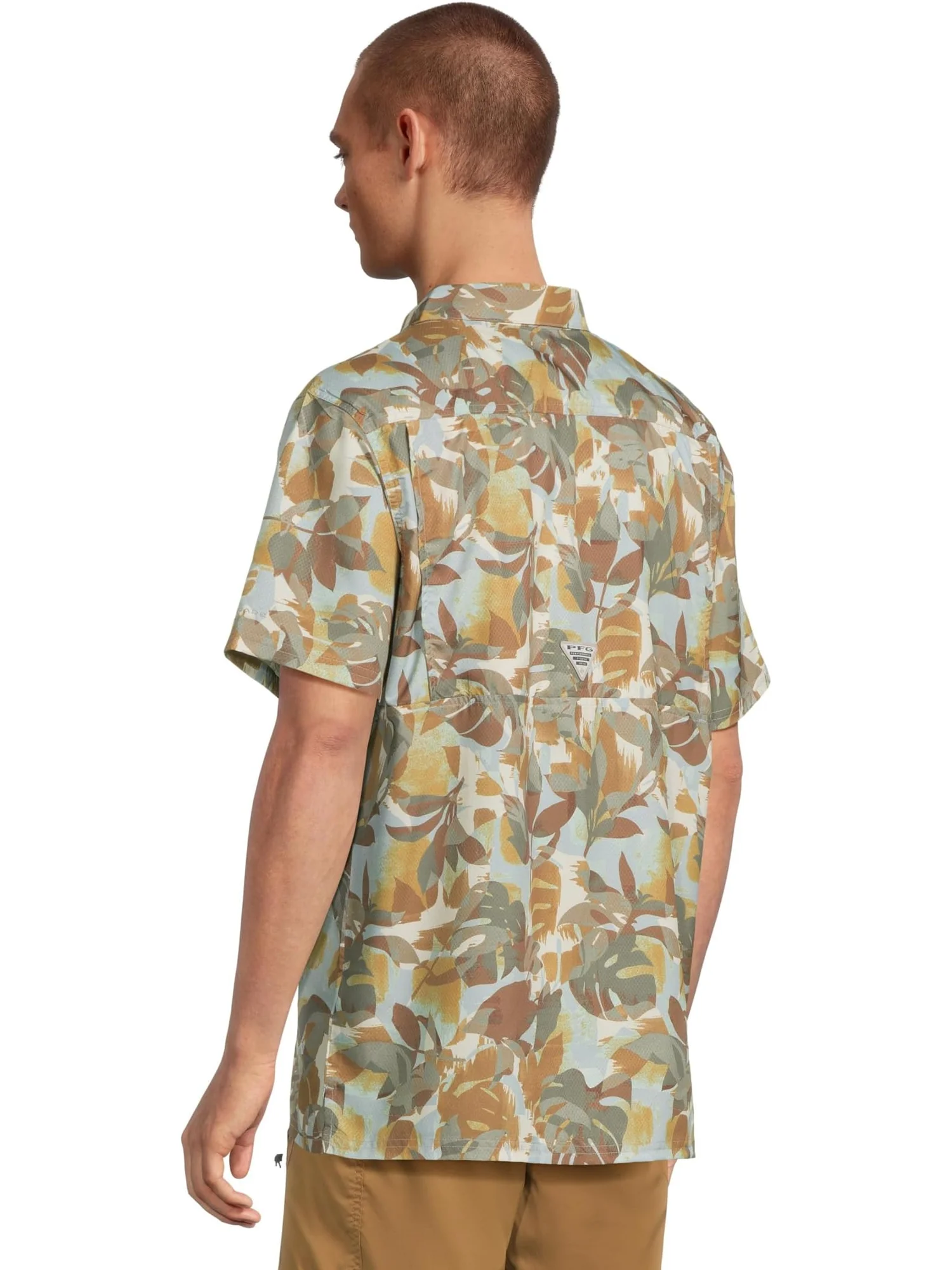 Рубашка Columbia Super Slack Tide Camp Shirt — изображение 3 из 5, синий