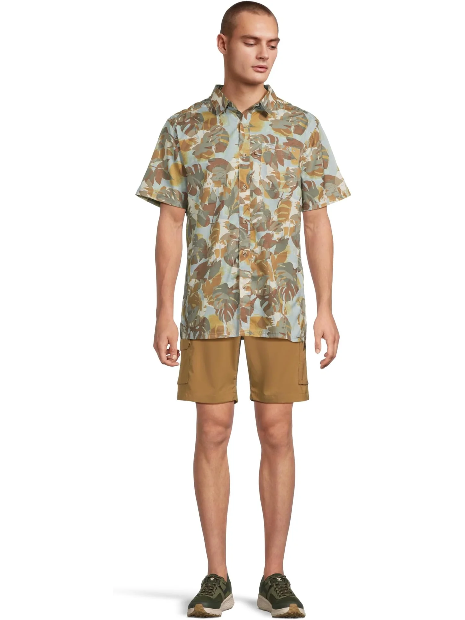 Рубашка Columbia Super Slack Tide Camp Shirt — изображение 5 из 5, синий