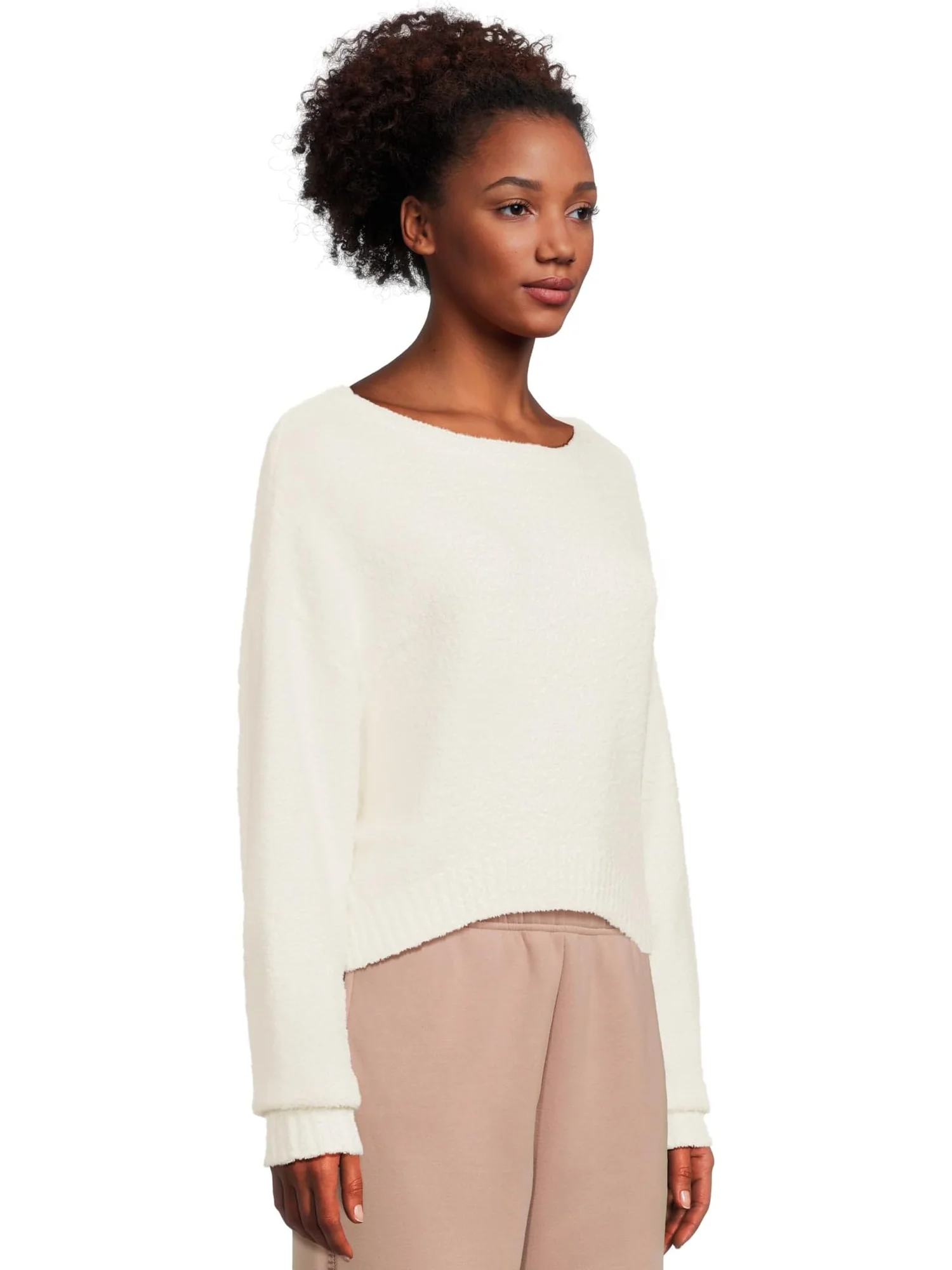 Пуловер UGG Novalie Slouchy Pullover — изображение 2 из 5, кремовый