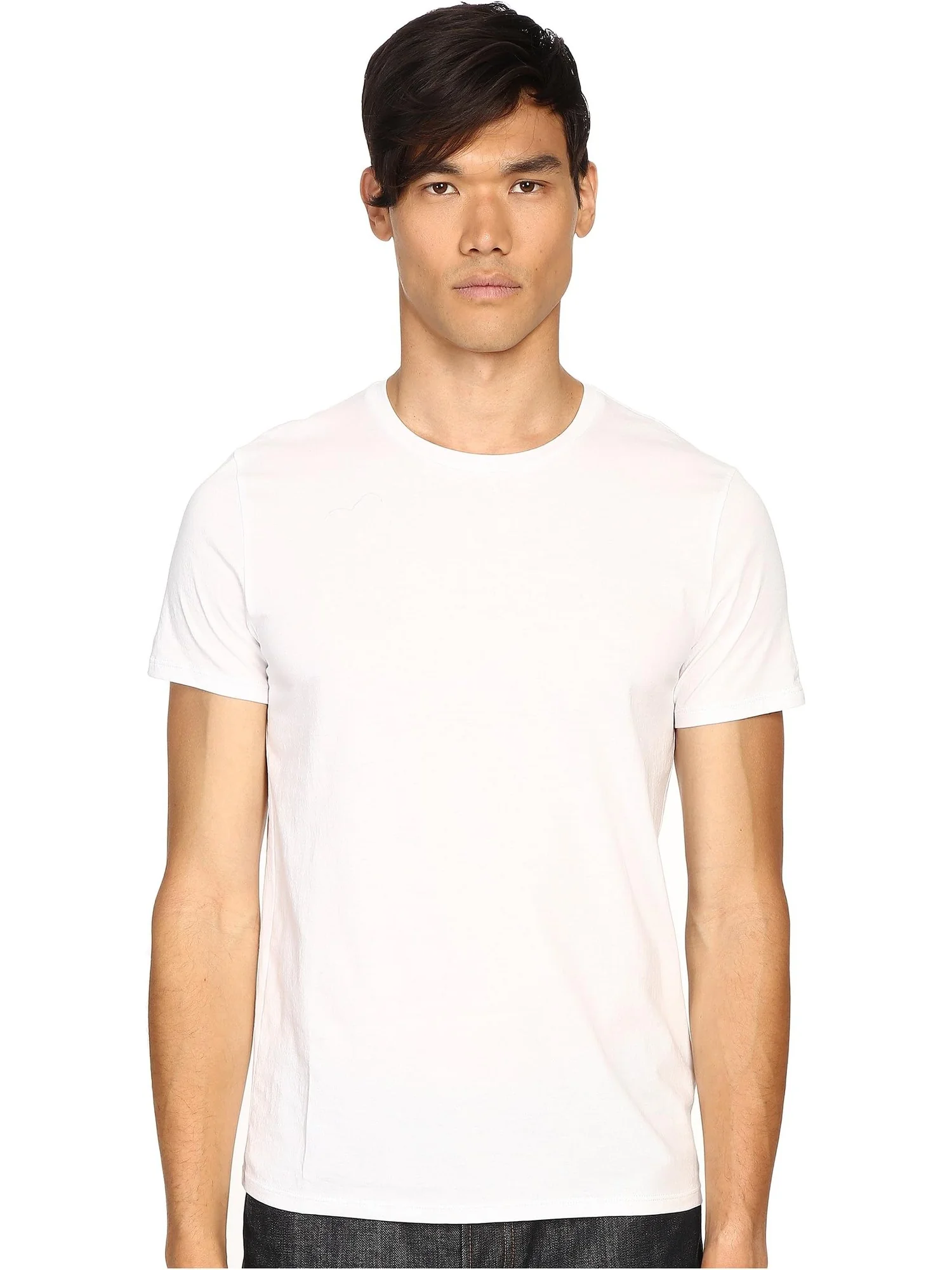 Рубашка Vince Short Sleeve Pima Cotton Crew Neck Shirt