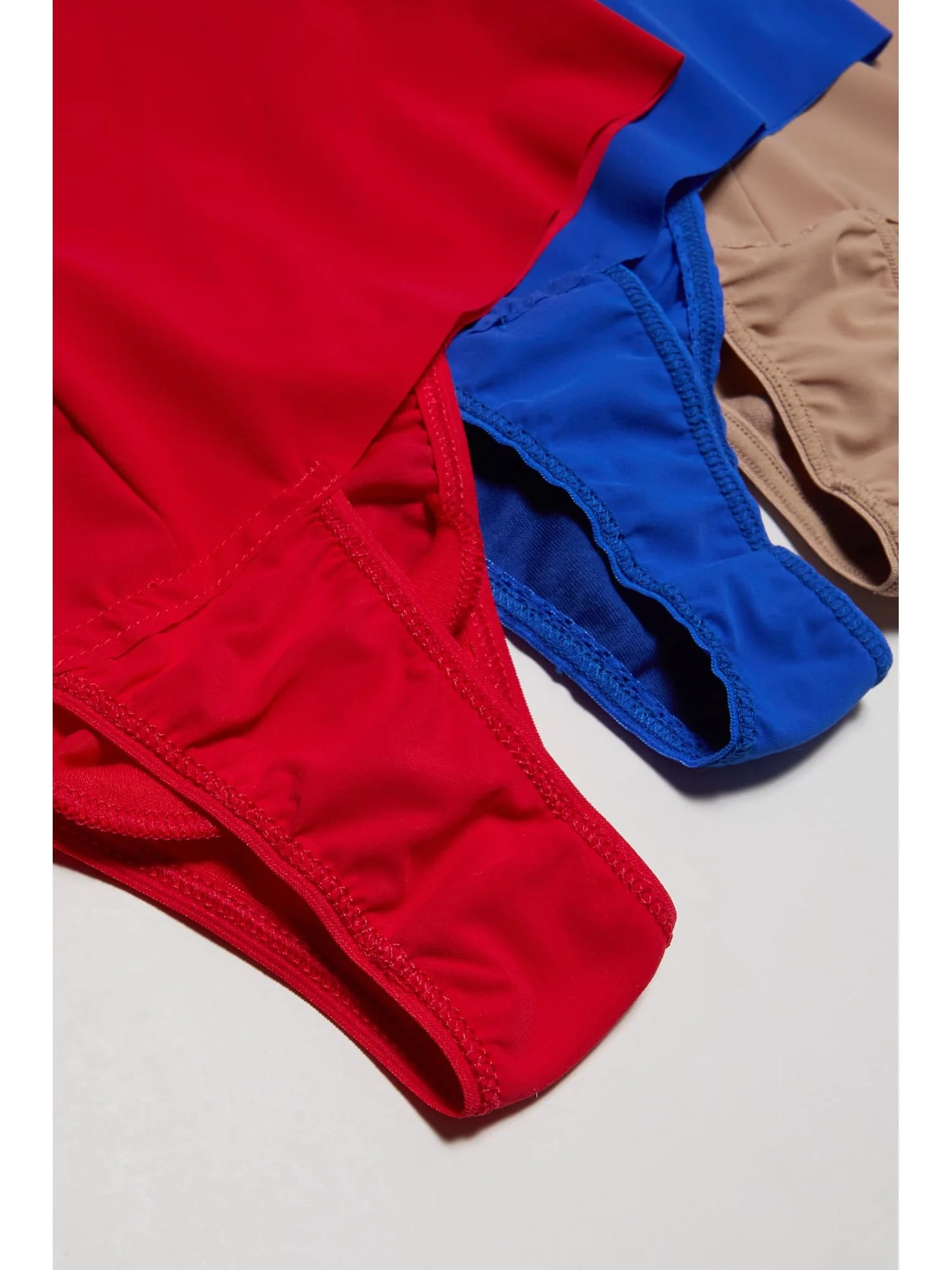 Стринги Hanky Panky Breathe Hi-Rise Thong 3-Pack — изображение 2 из 2, синий