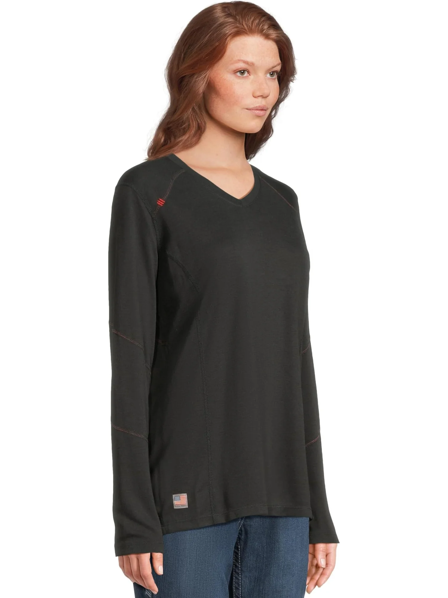 Толстовка Ariat FR Primo Baselayer — изображение 2 из 5, черный