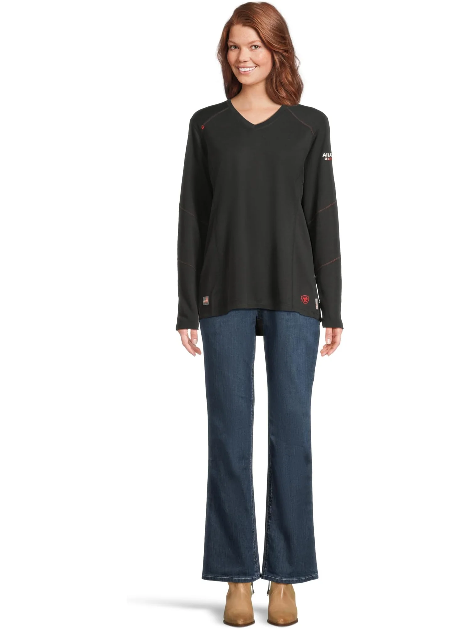 Толстовка Ariat FR Primo Baselayer — изображение 5 из 5, черный