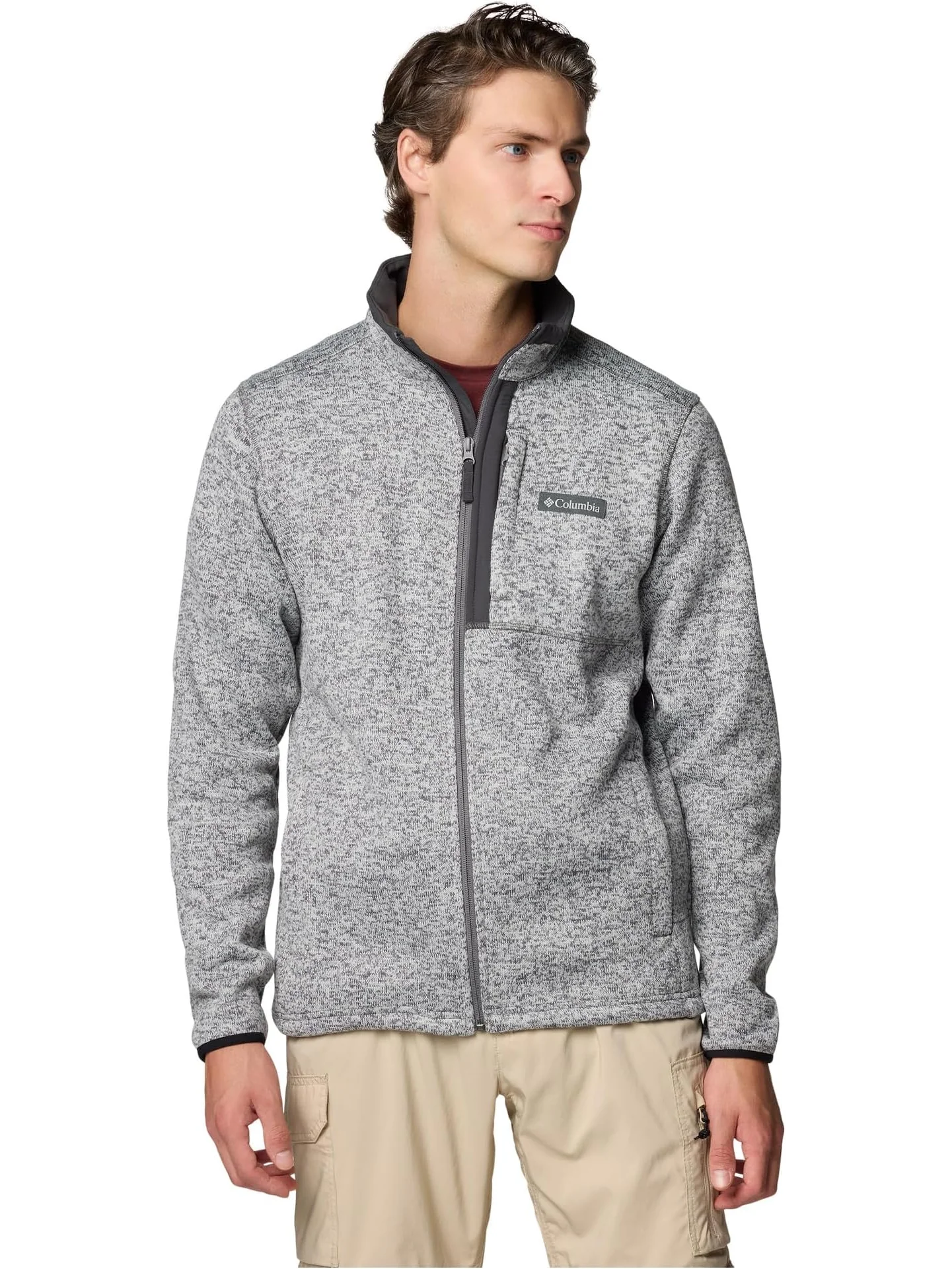 Толстовка Columbia Sweater Weather Full Zip — изображение 1 из 6, серый