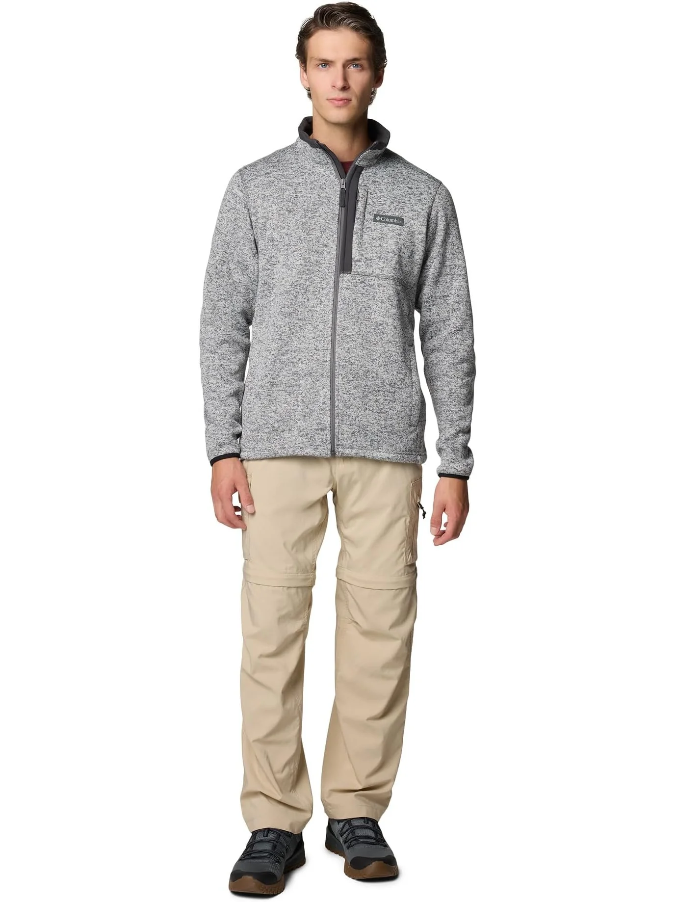 Толстовка Columbia Sweater Weather Full Zip — изображение 6 из 6, серый