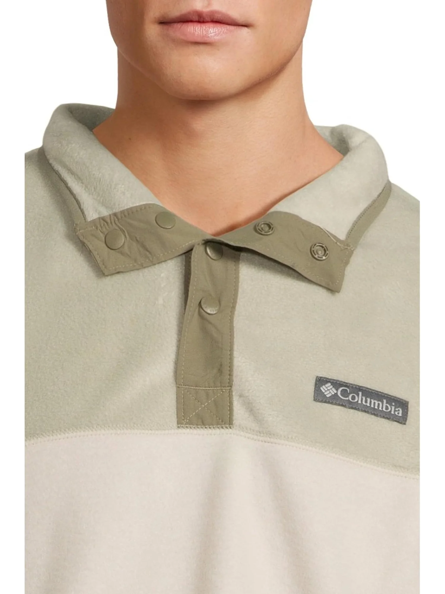 Толстовка Columbia Steens Mountain Half Snap II — изображение 4 из 5, бежевый