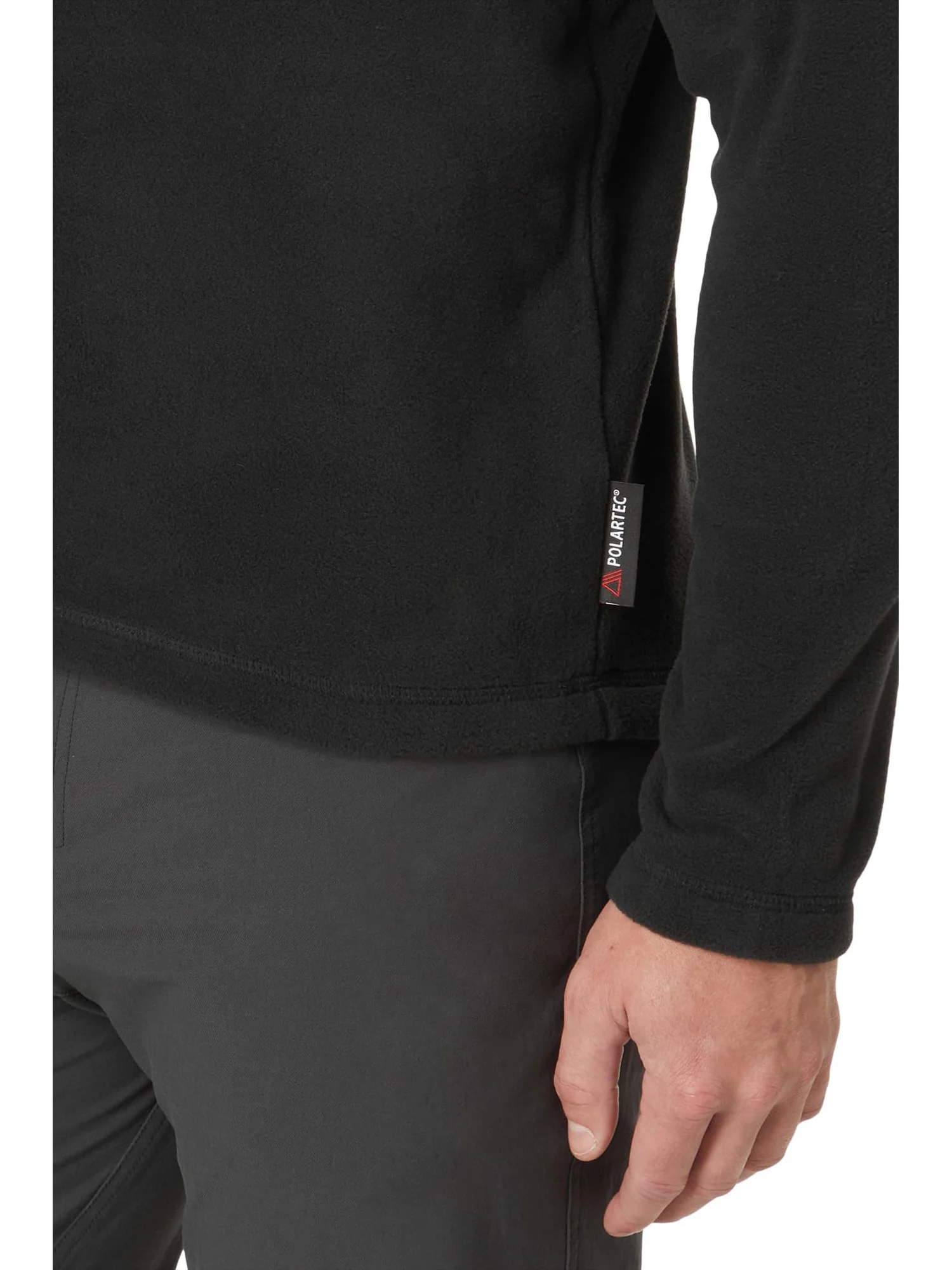 Толстовка Helly Hansen Daybreaker 1/2 Zip Fleece — изображение 3 из 4, черный