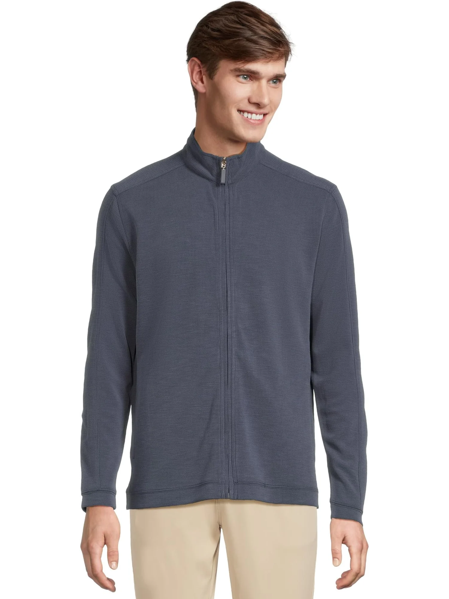 Толстовка Johnston & Murphy Vintage Waffle Full Zip
