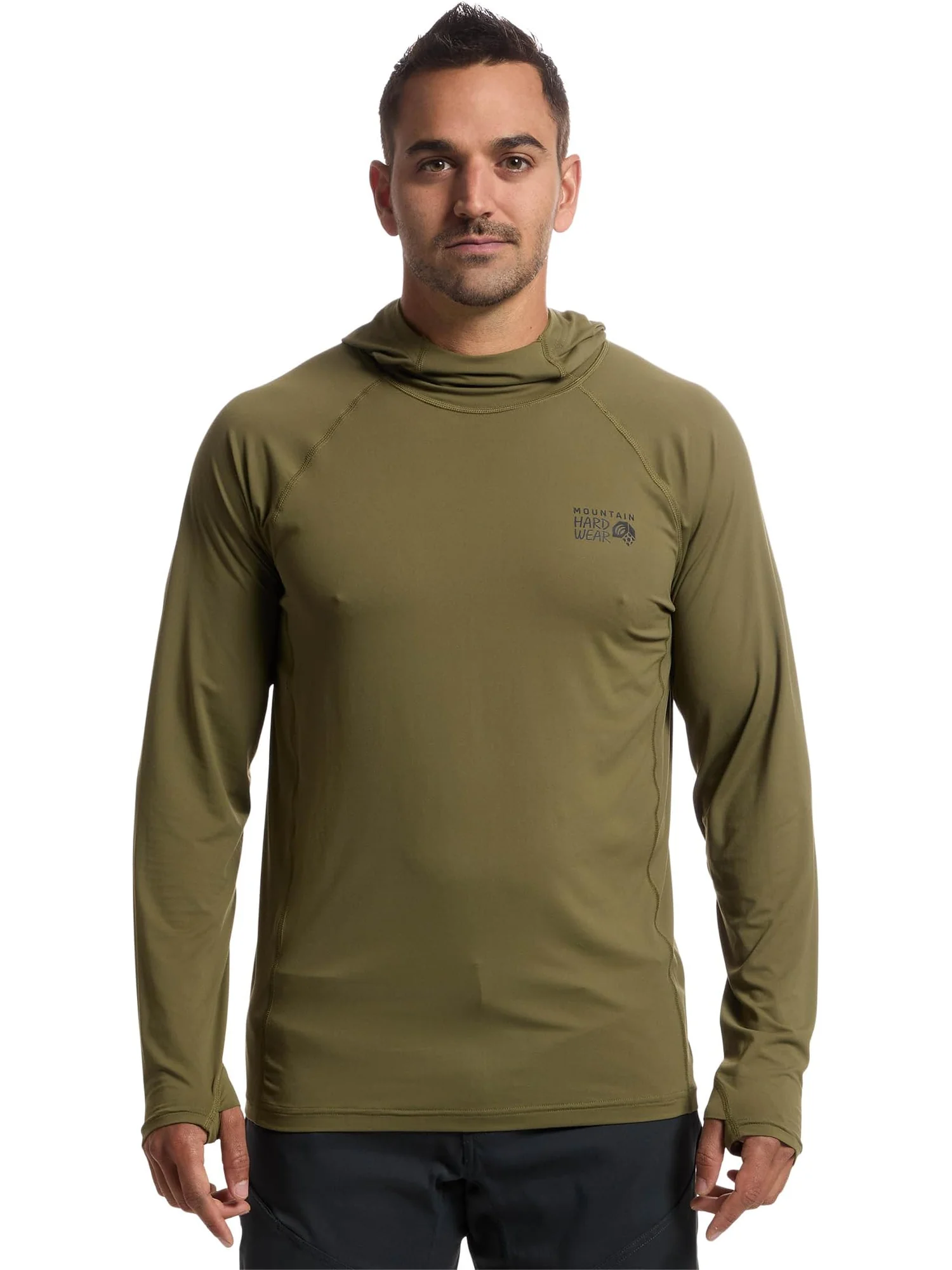 Толстовка Mountain Hardwear Crater Lake Hoody — изображение 1 из 5, зеленый