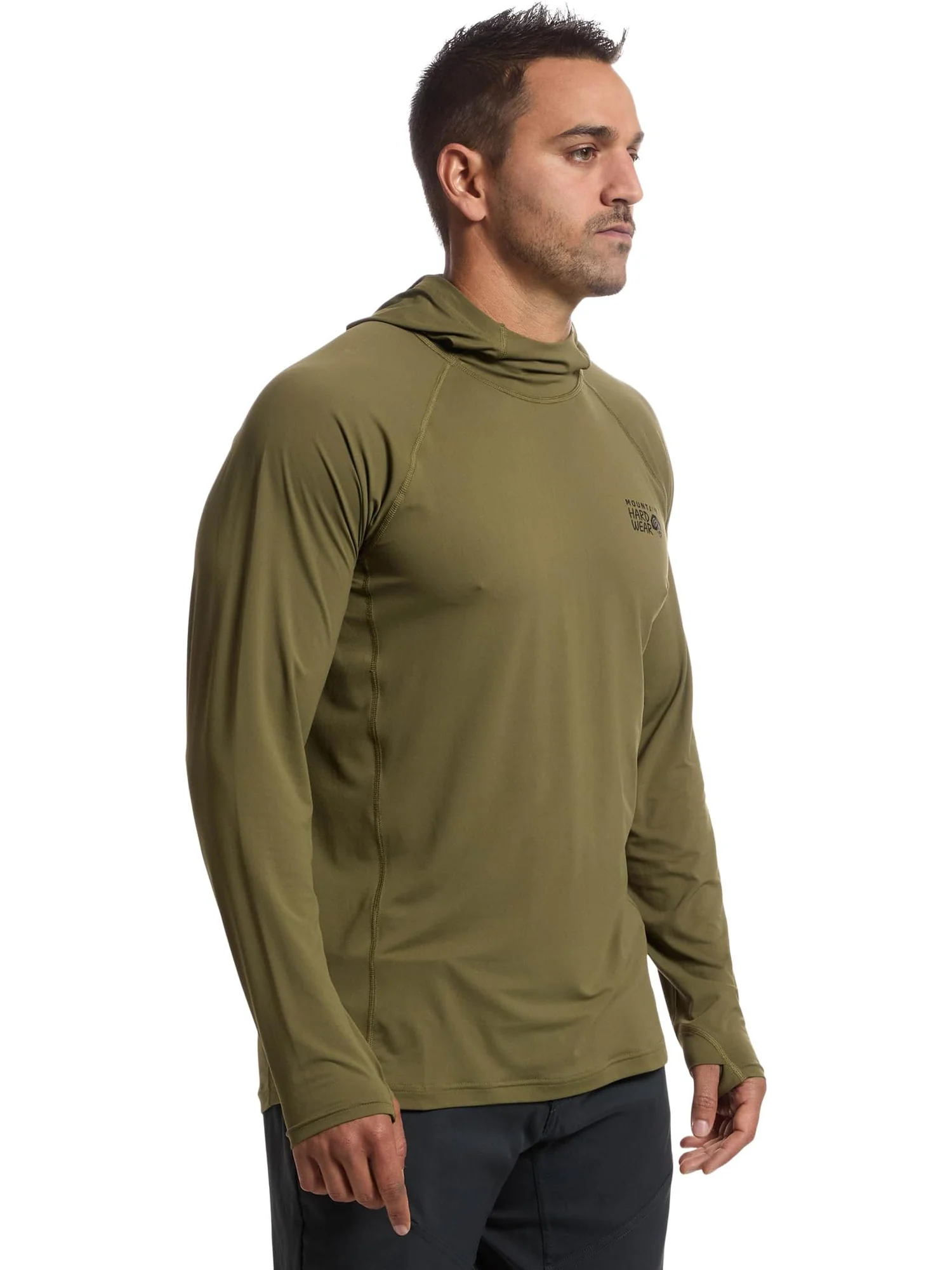 Толстовка Mountain Hardwear Crater Lake Hoody — изображение 2 из 5, зеленый