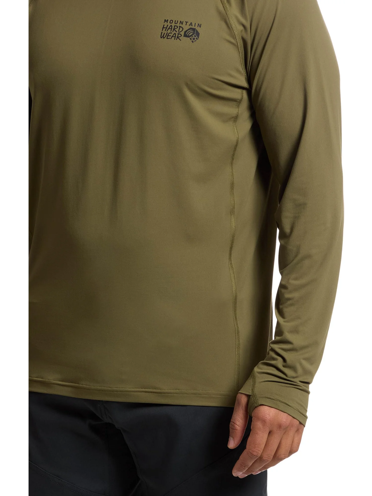 Толстовка Mountain Hardwear Crater Lake Hoody — изображение 4 из 5, зеленый