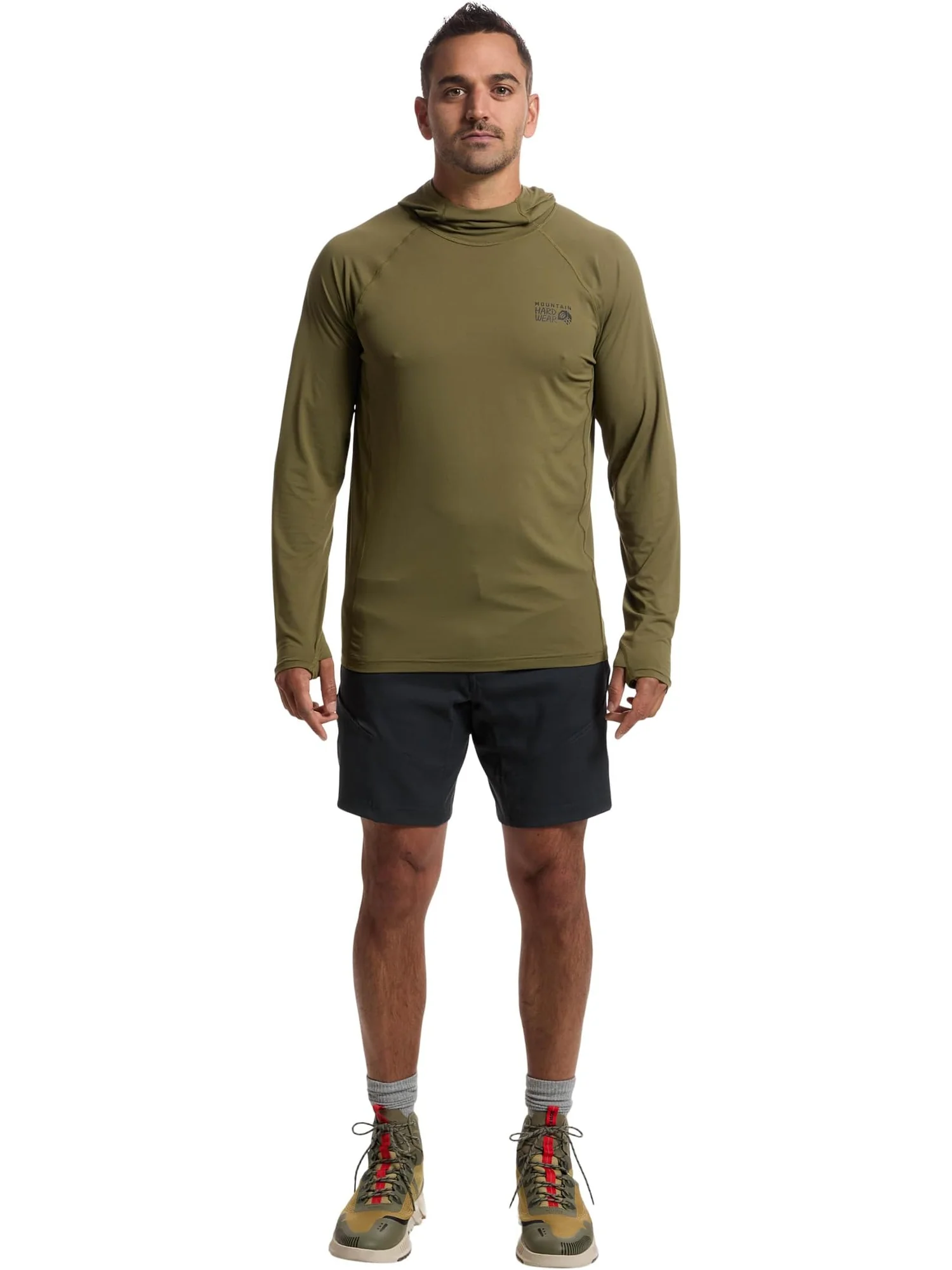 Толстовка Mountain Hardwear Crater Lake Hoody — изображение 5 из 5, зеленый