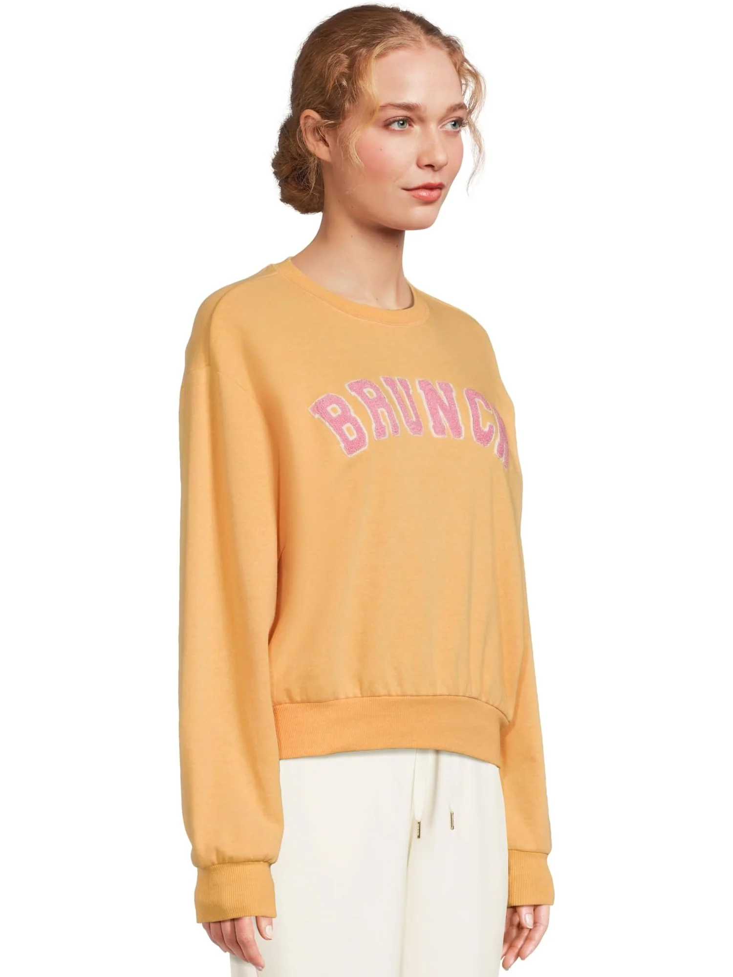 Толстовка P.J. Salvage Long Sleeve Mimosa Me — изображение 2 из 5, оранжевый