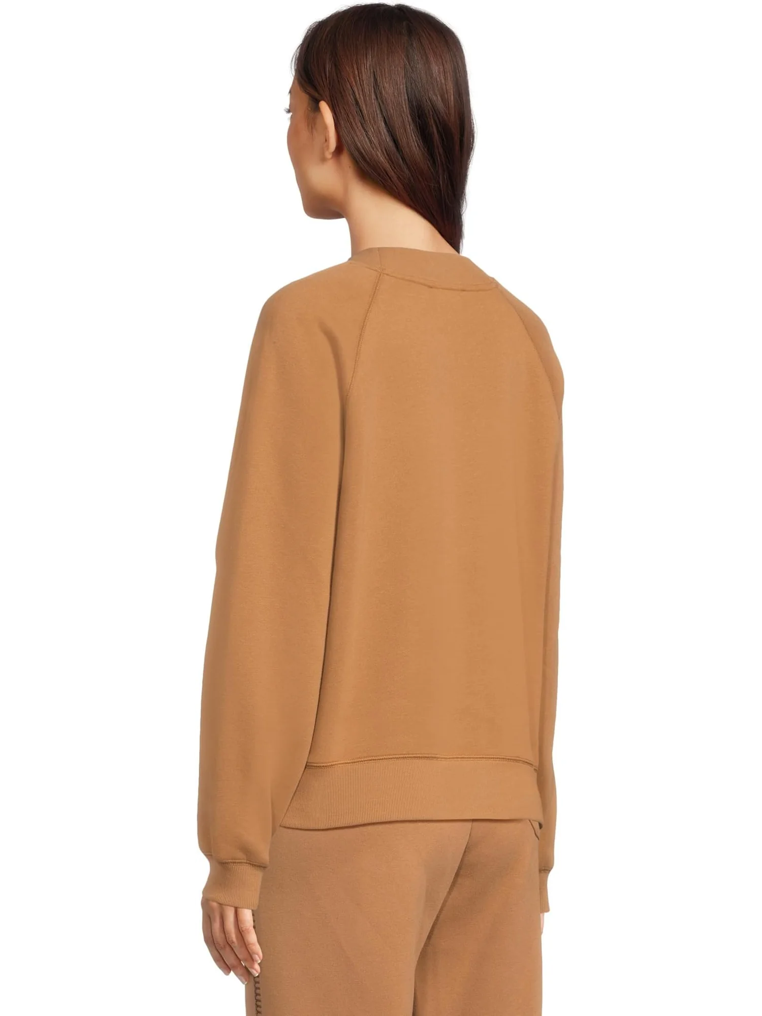 Толстовка UGG Ugg Logo Crewneck — изображение 3 из 5, орех