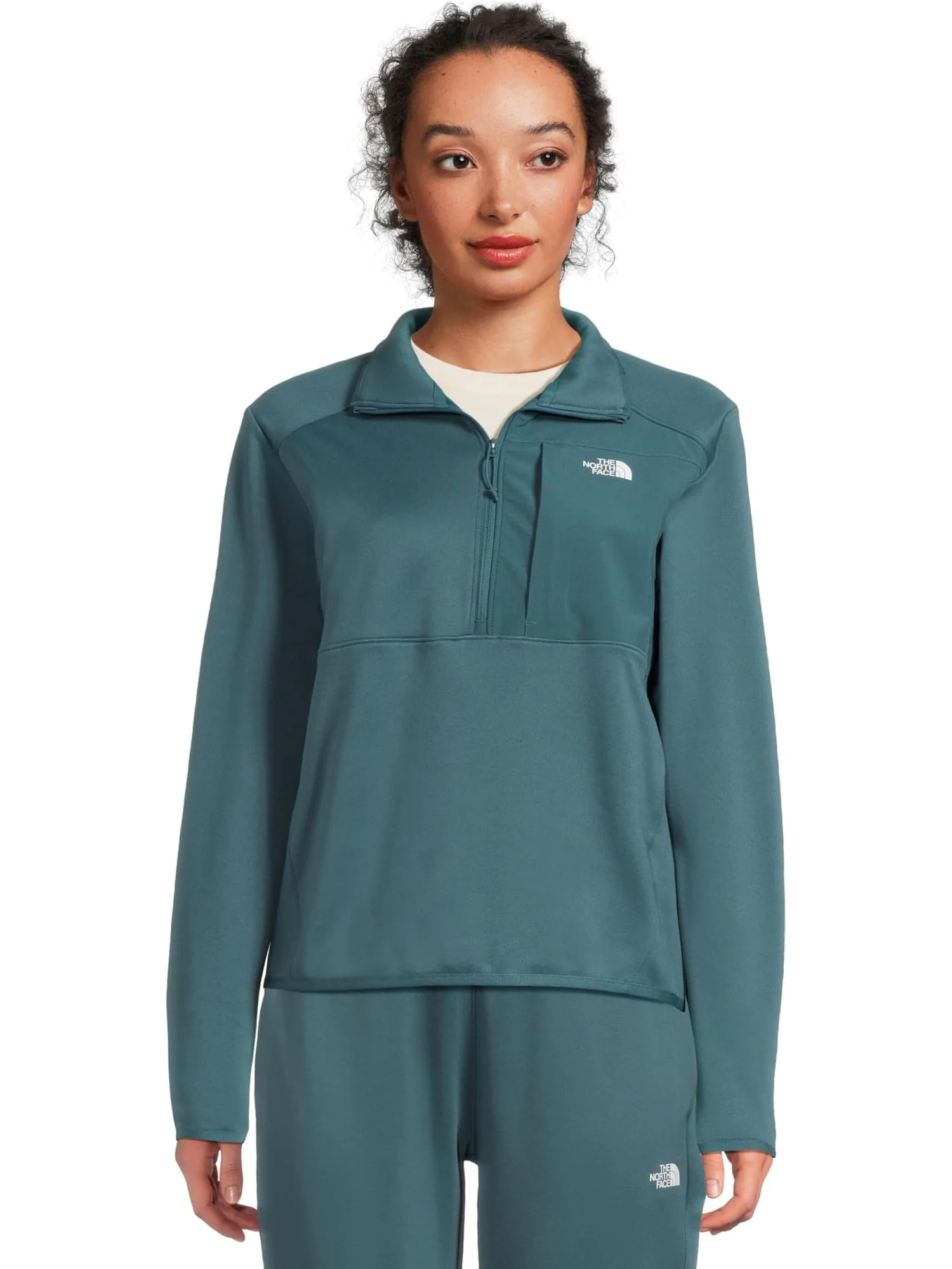 Толстовка The North Face TNF Performance Fleece A¼ Zip — изображение 1 из 5, космический серый