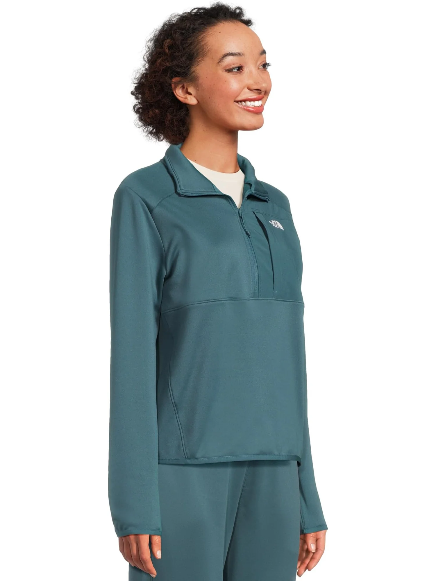 Толстовка The North Face TNF Performance Fleece A¼ Zip — изображение 2 из 5, космический серый
