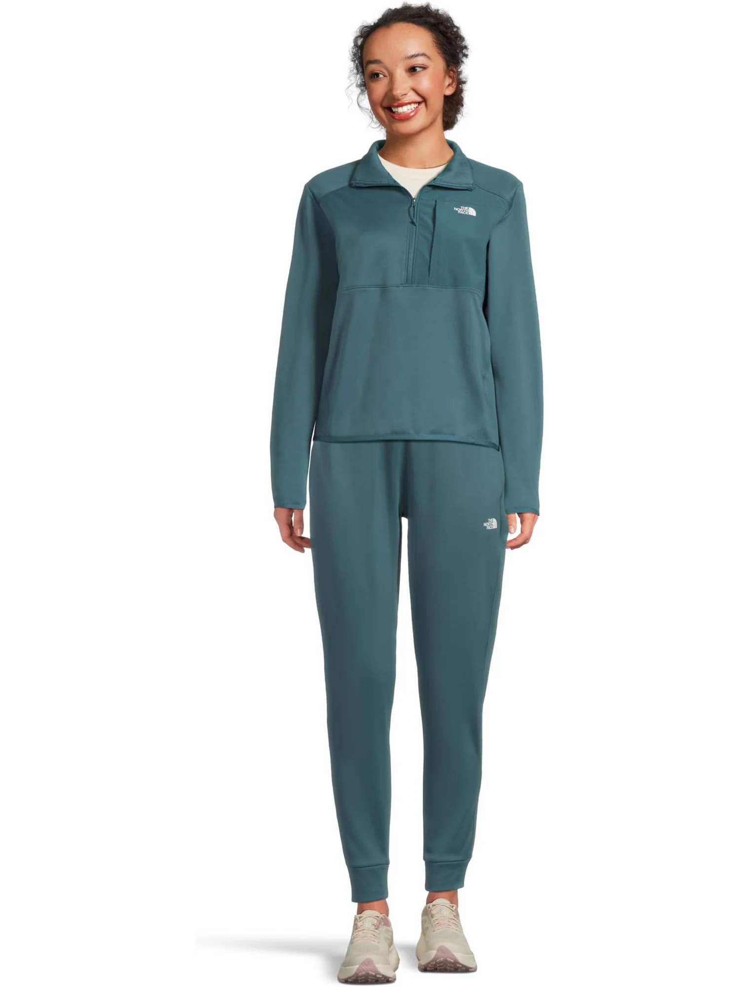 Толстовка The North Face TNF Performance Fleece A¼ Zip — изображение 5 из 5, космический серый