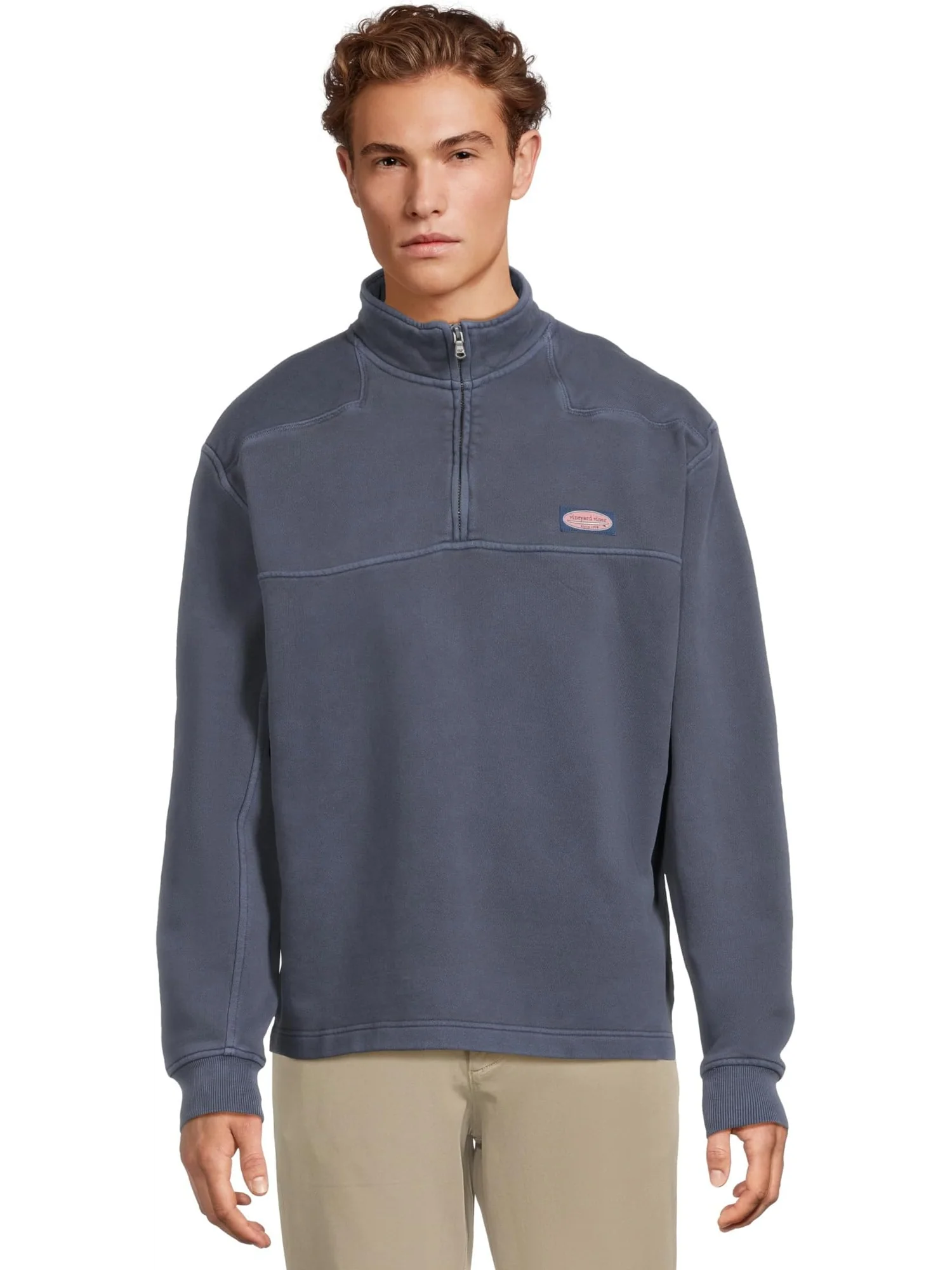Толстовка Vineyard Vines Garment Dyed Surf Shep Shirt — синий