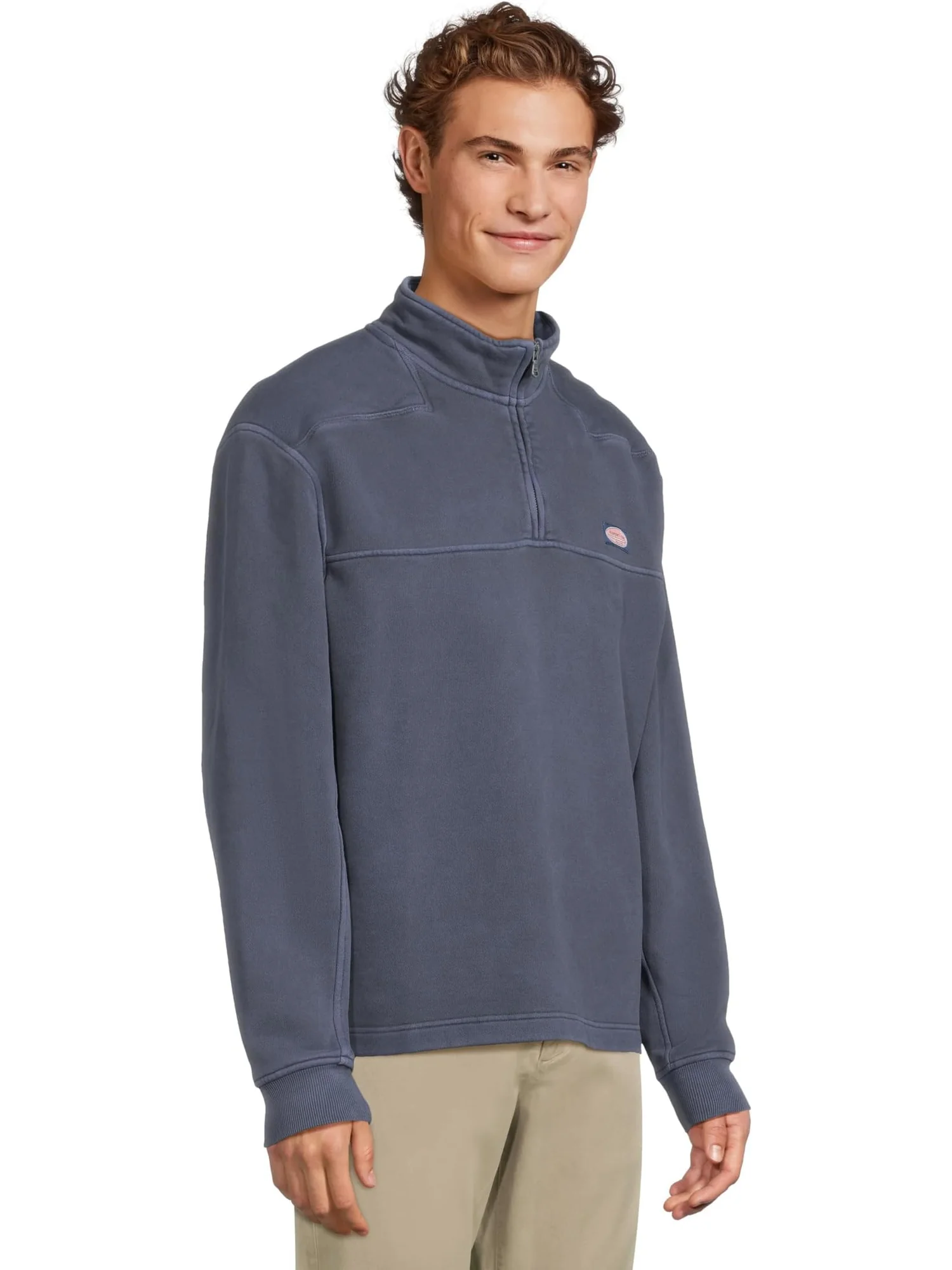 Толстовка Vineyard Vines Garment Dyed Surf Shep Shirt — изображение 2 из 5, темно-синий