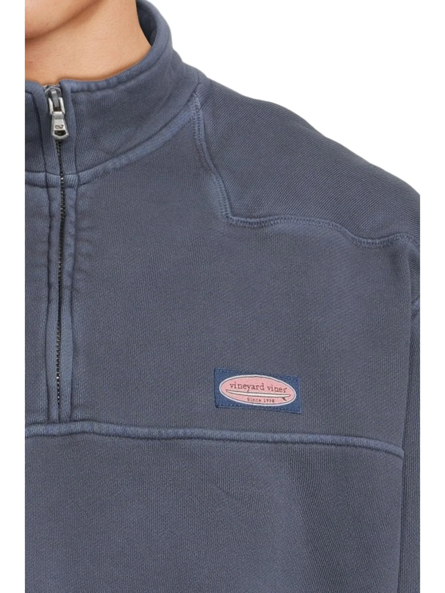Толстовка Vineyard Vines Garment Dyed Surf Shep Shirt — изображение 4 из 5, темно-синий