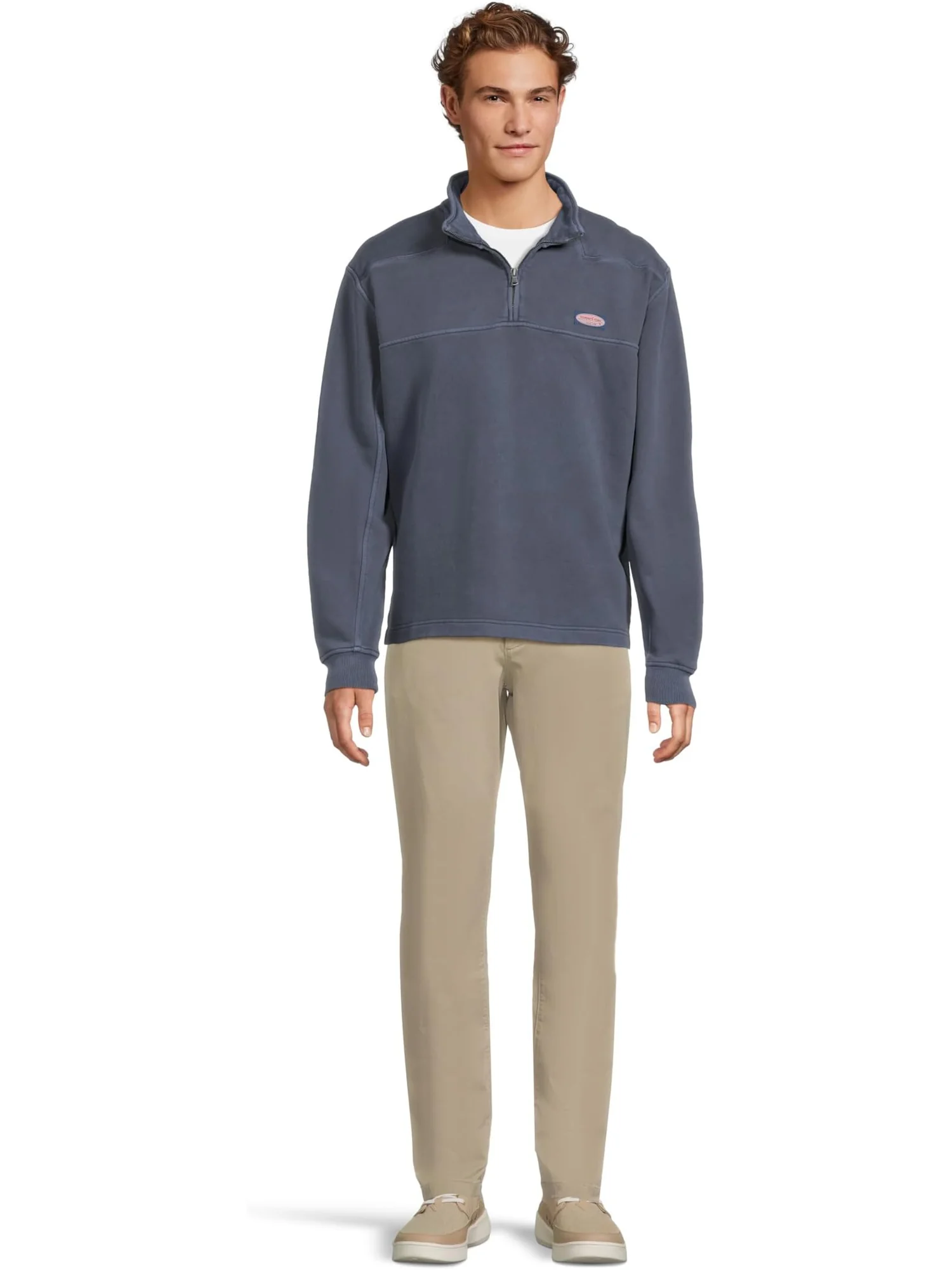 Толстовка Vineyard Vines Garment Dyed Surf Shep Shirt — изображение 5 из 5, темно-синий