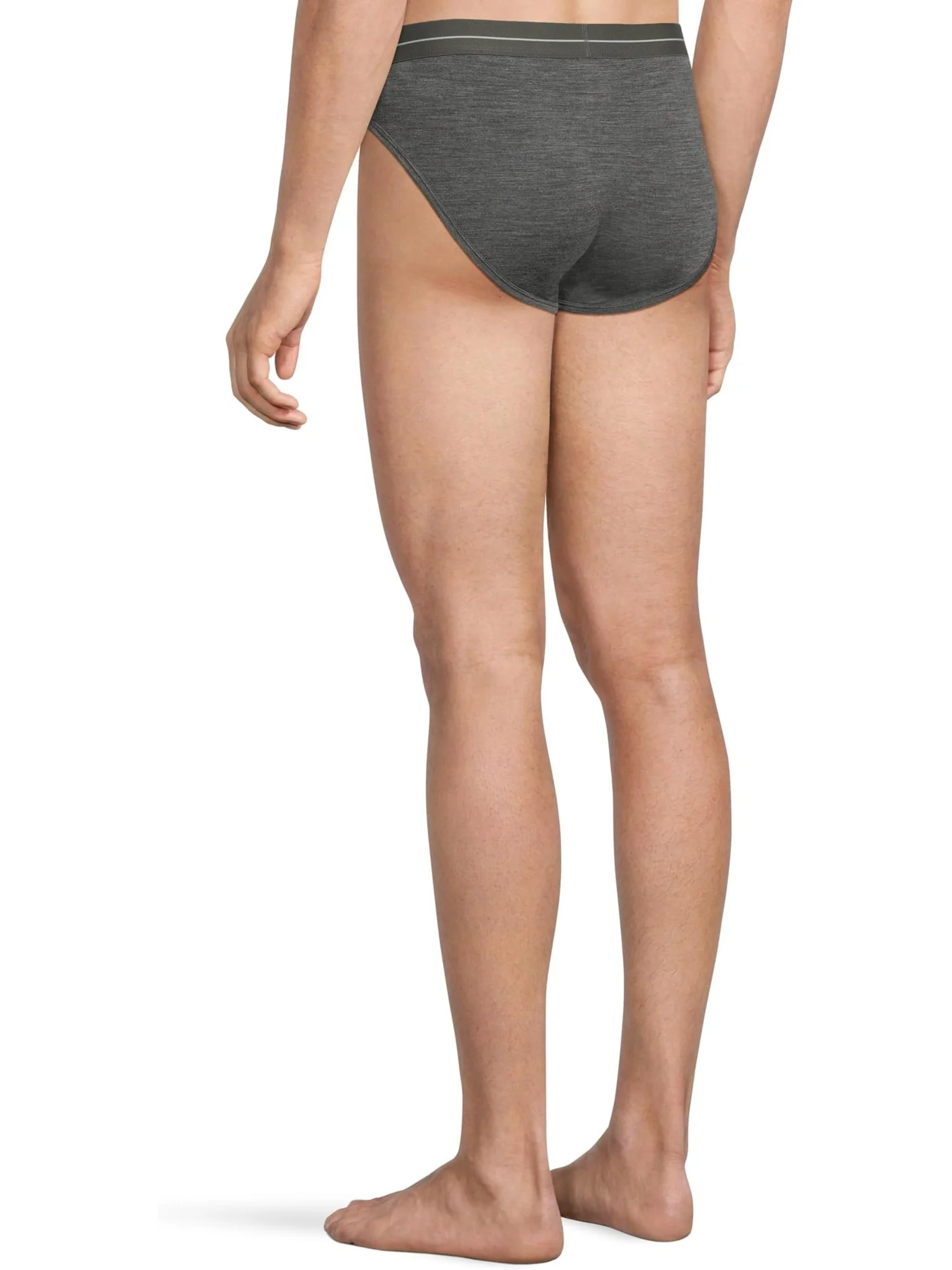 Трусы Icebreaker Merino 150 Anatomica Briefs — изображение 3 из 3, серый меланж