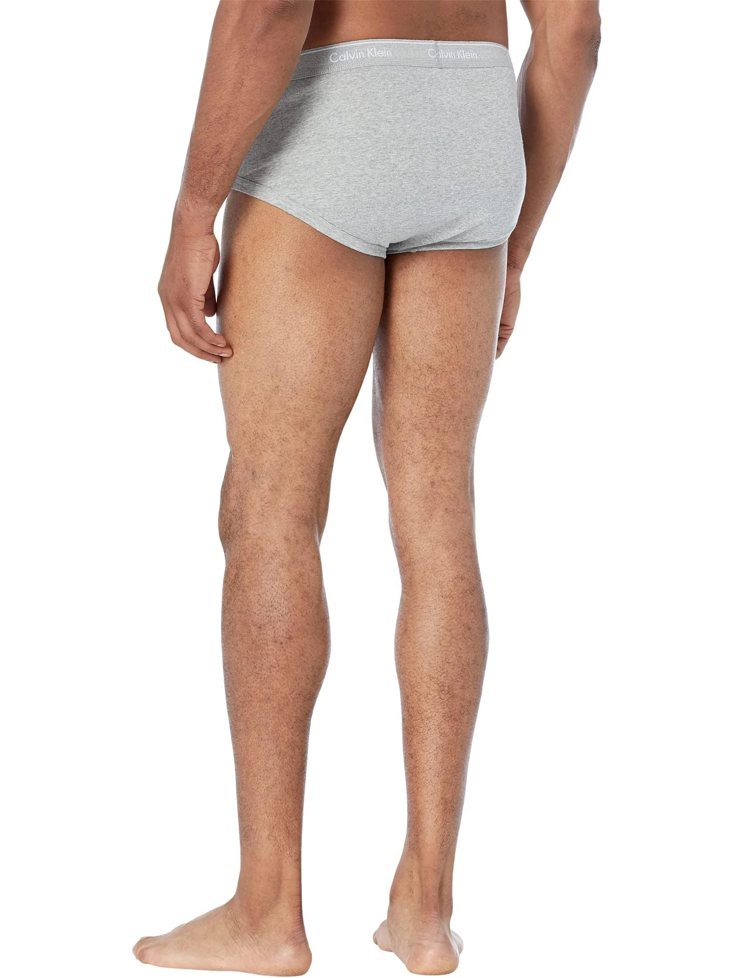 Трусы Calvin Klein Underwear Cotton Classics Brief 3-Pack — изображение 2 из 2, серый
