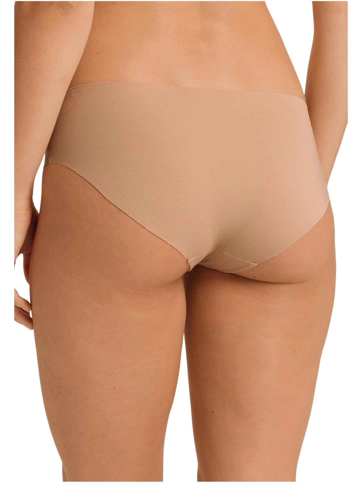 Трусы Hanro Invisible Cotton Hi-Cut Brief — изображение 2 из 3, бежевый