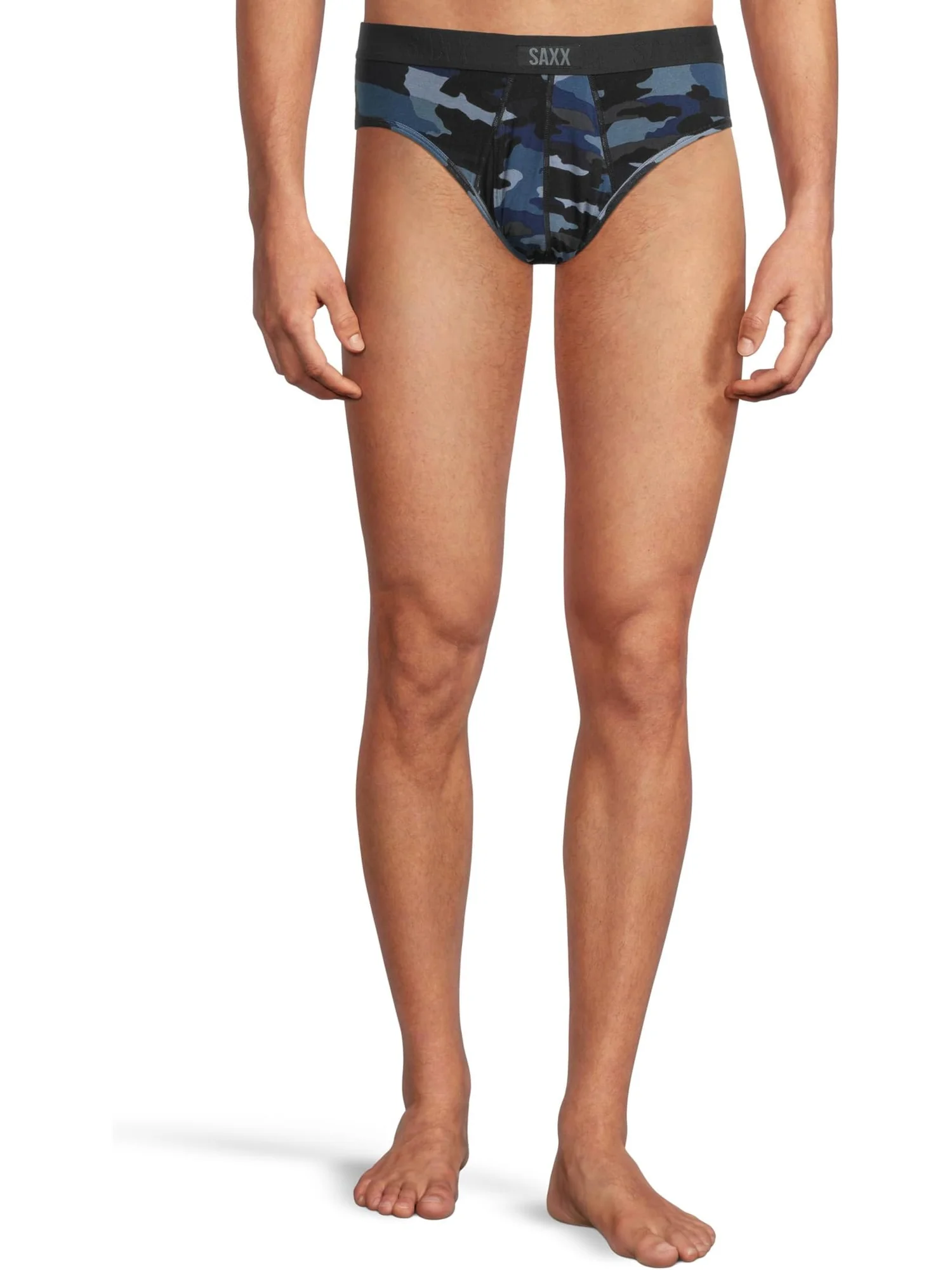 Трусы SAXX UNDERWEAR Vibe Xtra Brief Fly — изображение 1 из 3, темно-синий