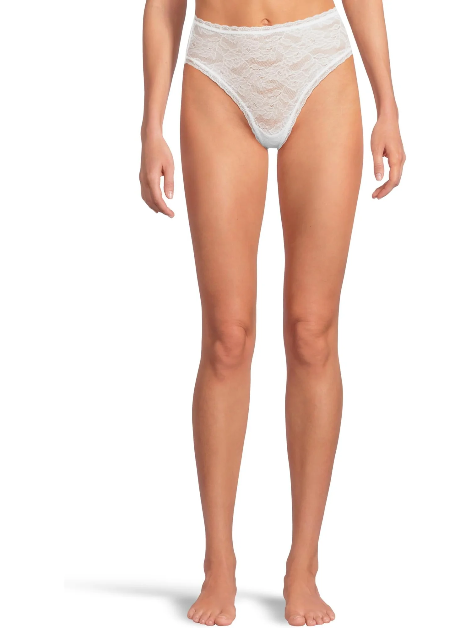 Трусы Wacoal High Profile Hi Cut Brief Panty — изображение 1 из 5, белый
