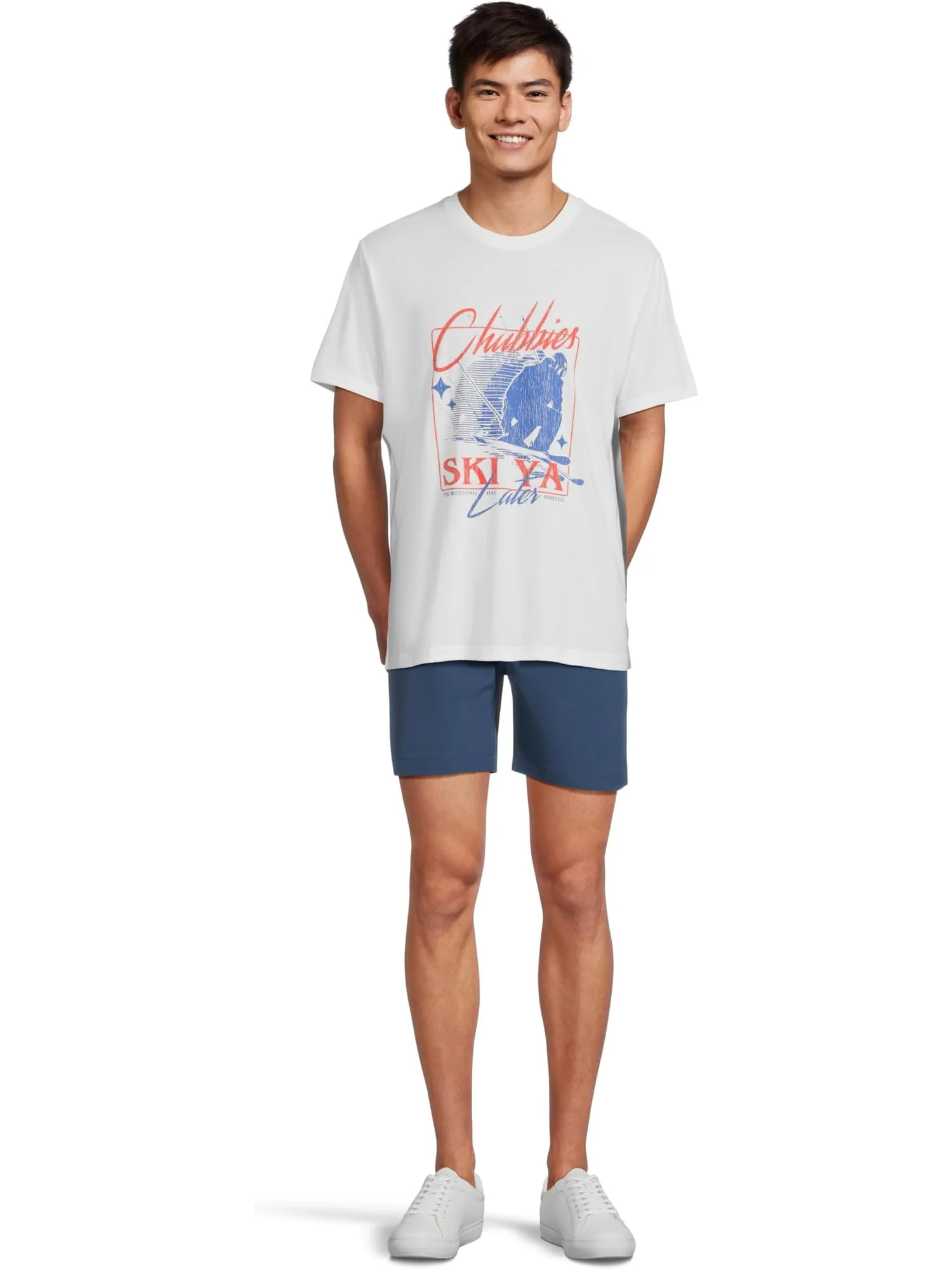 Футболка Chubbies Chubbies Dreamin — изображение 5 из 5, белый