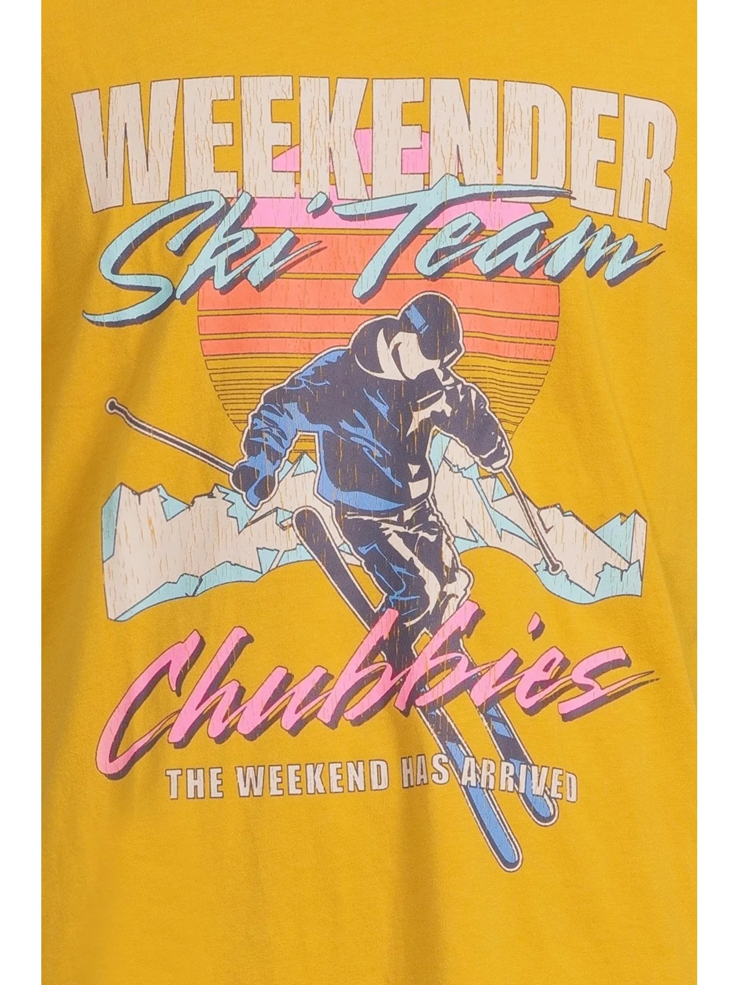 Футболка Chubbies The Pond Skimmer — изображение 4 из 5, золотой