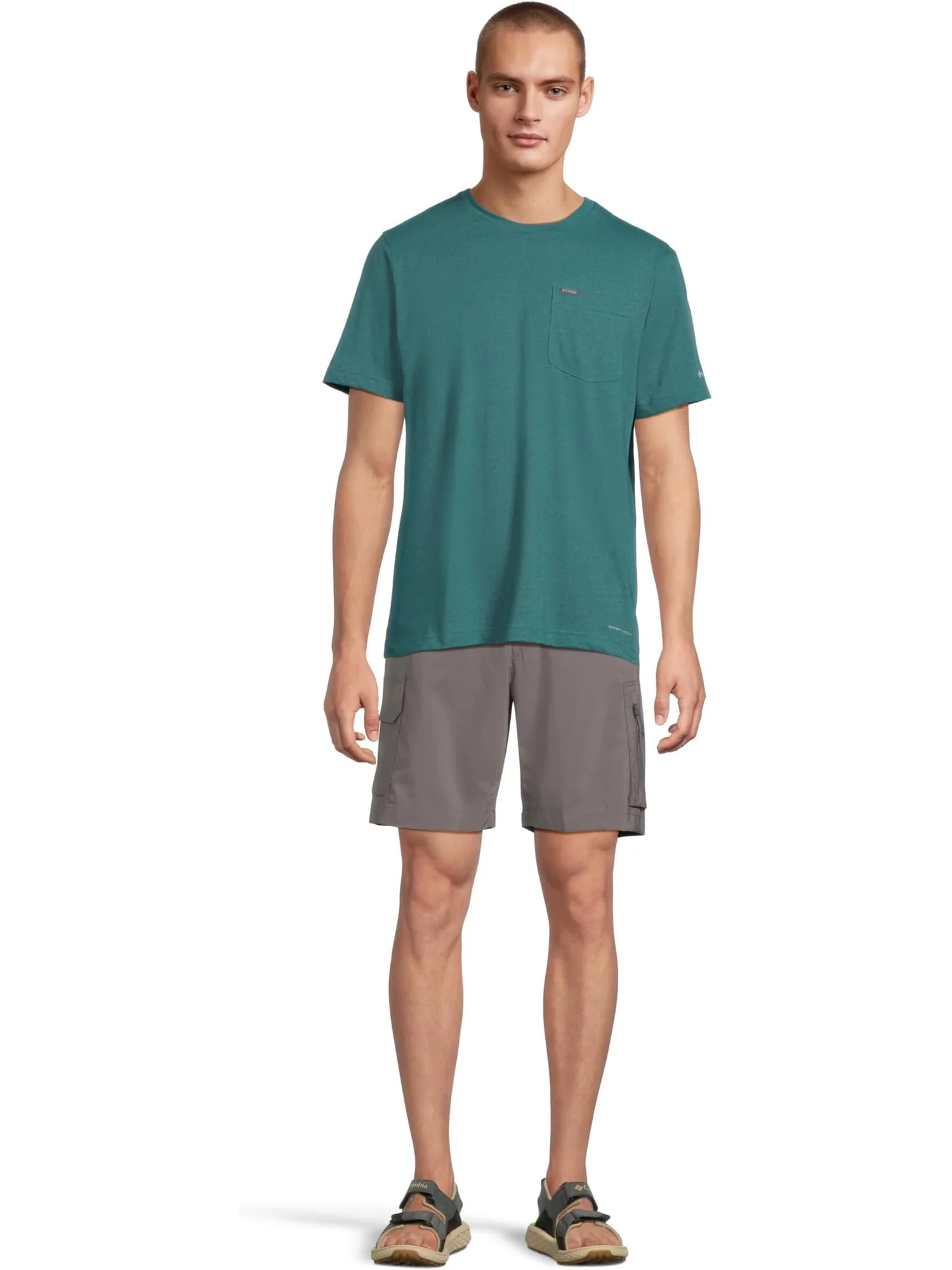 Футболка Columbia Thistletown Hills Pocket Tee — изображение 5 из 5, синий