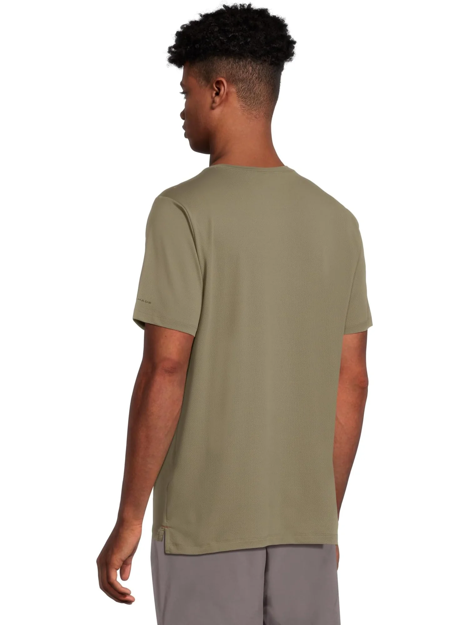 Футболка Columbia Tech Trail Utility Short Sleeve Crew — изображение 3 из 5, зеленый