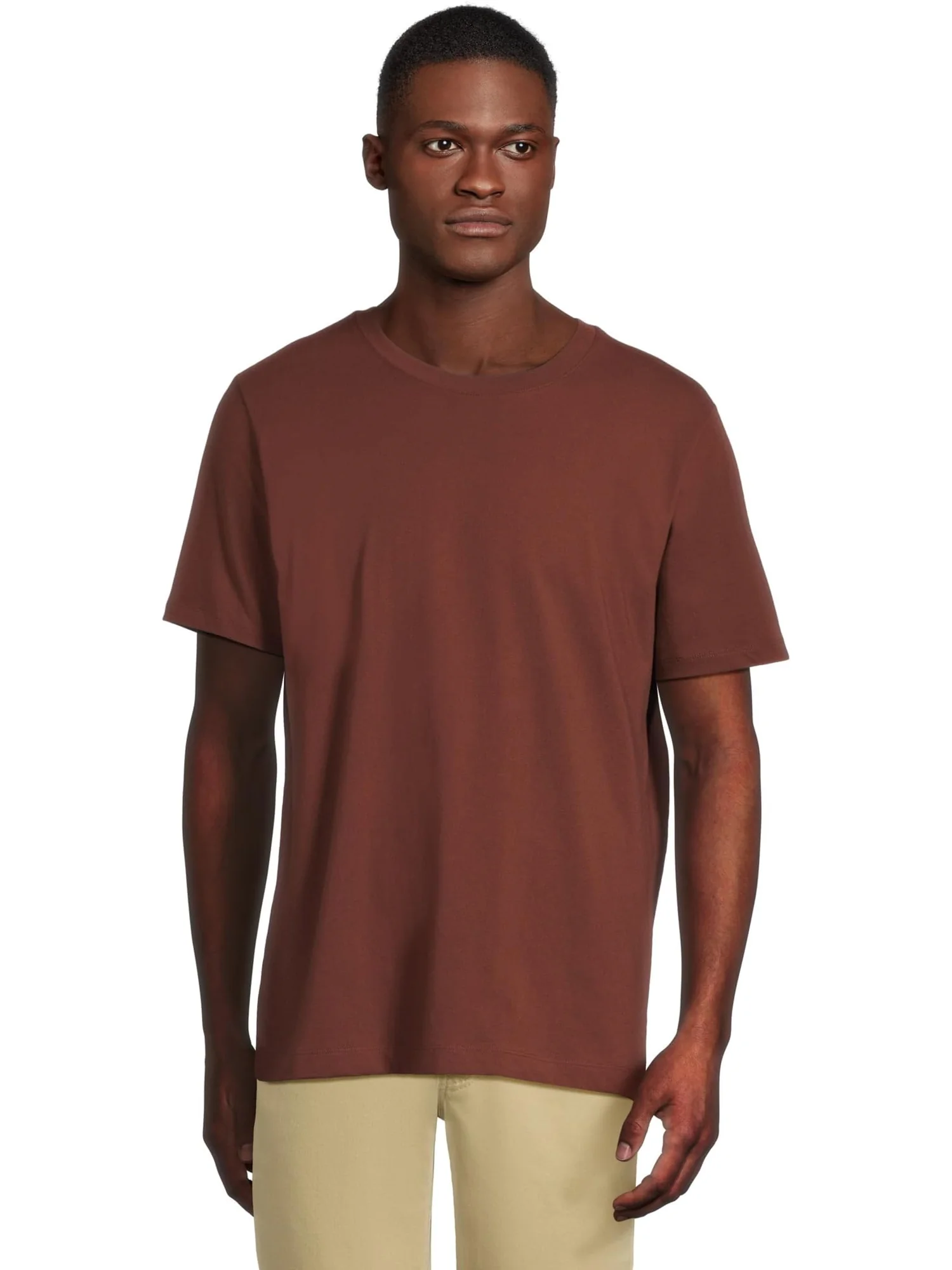 Футболка L.L.Bean Signature Premium Essential Tee, Short Sleeve — изображение 1 из 5, фиолетовый