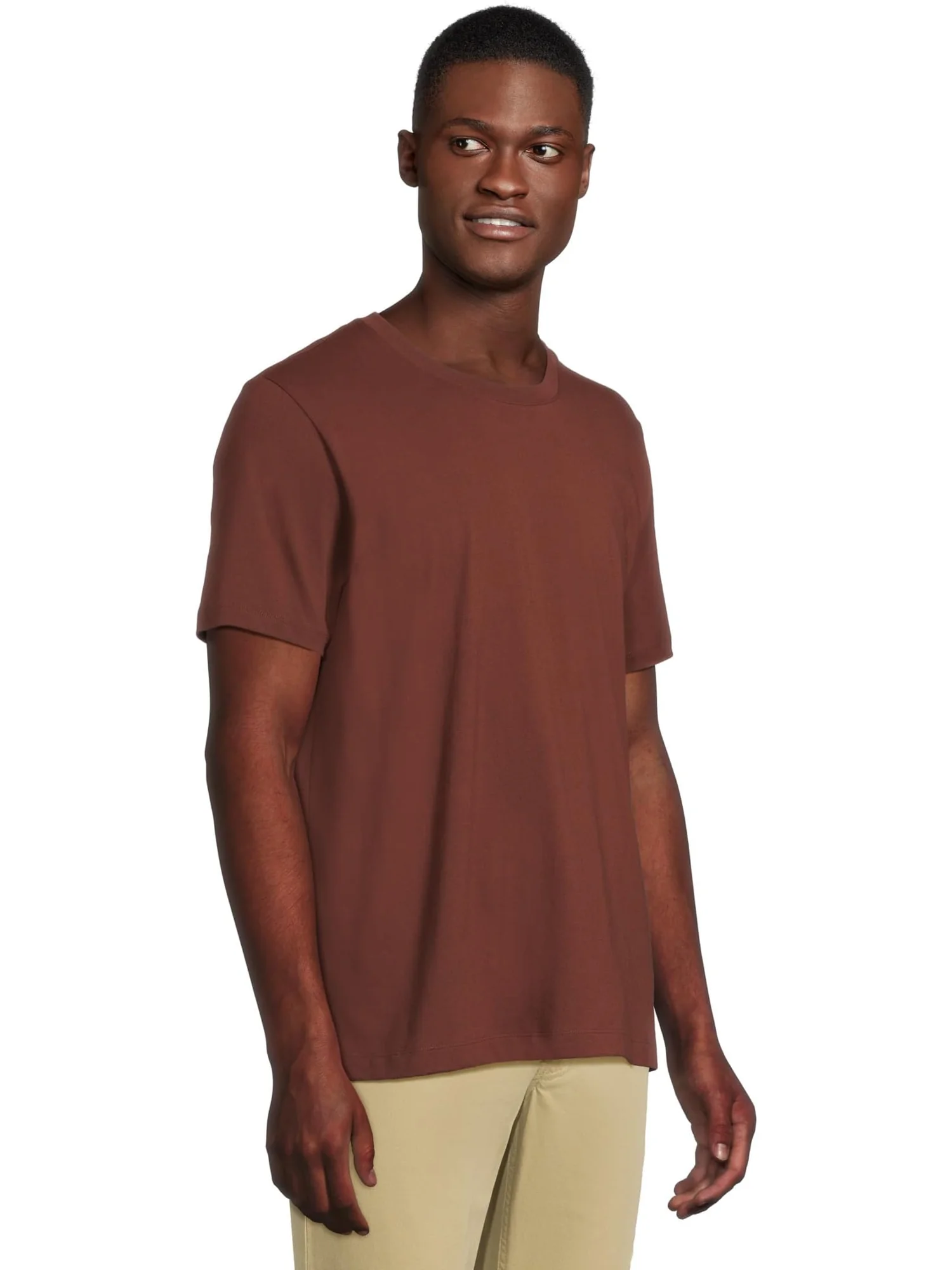Футболка L.L.Bean Signature Premium Essential Tee, Short Sleeve — изображение 2 из 5, фиолетовый