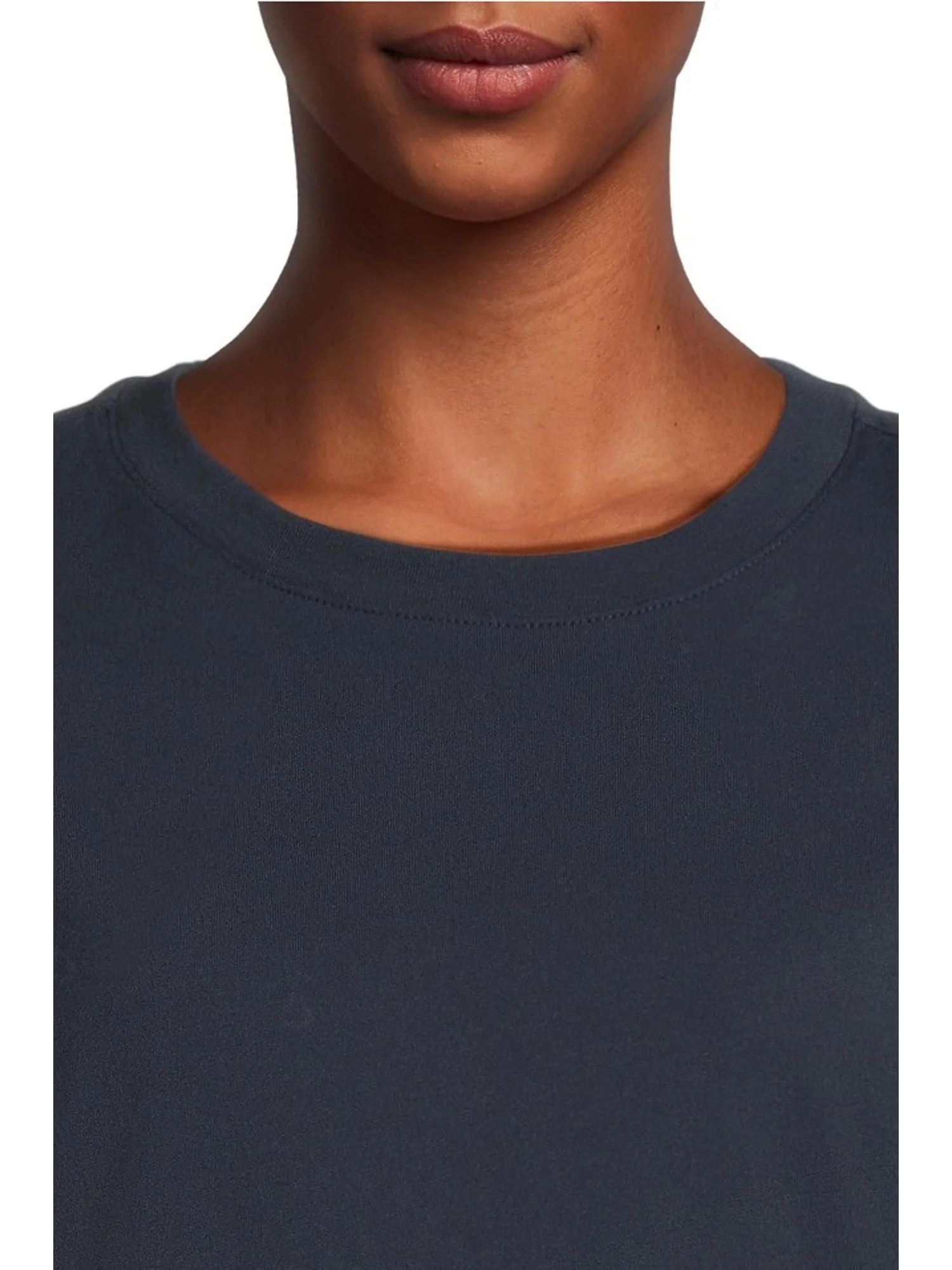 Футболка L.L.Bean Signature Premium Essential Short Sleeve Tee — изображение 4 из 5, темно-синий