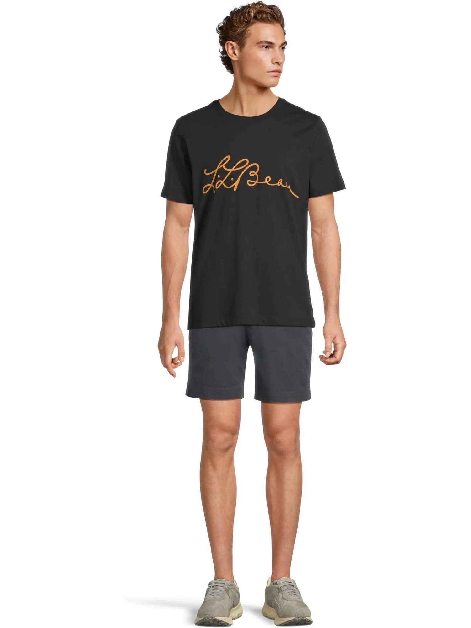 Футболка L.L.Bean Signature Premium Essential Graphic Tee, Short Sleeve — изображение 5 из 5, черный