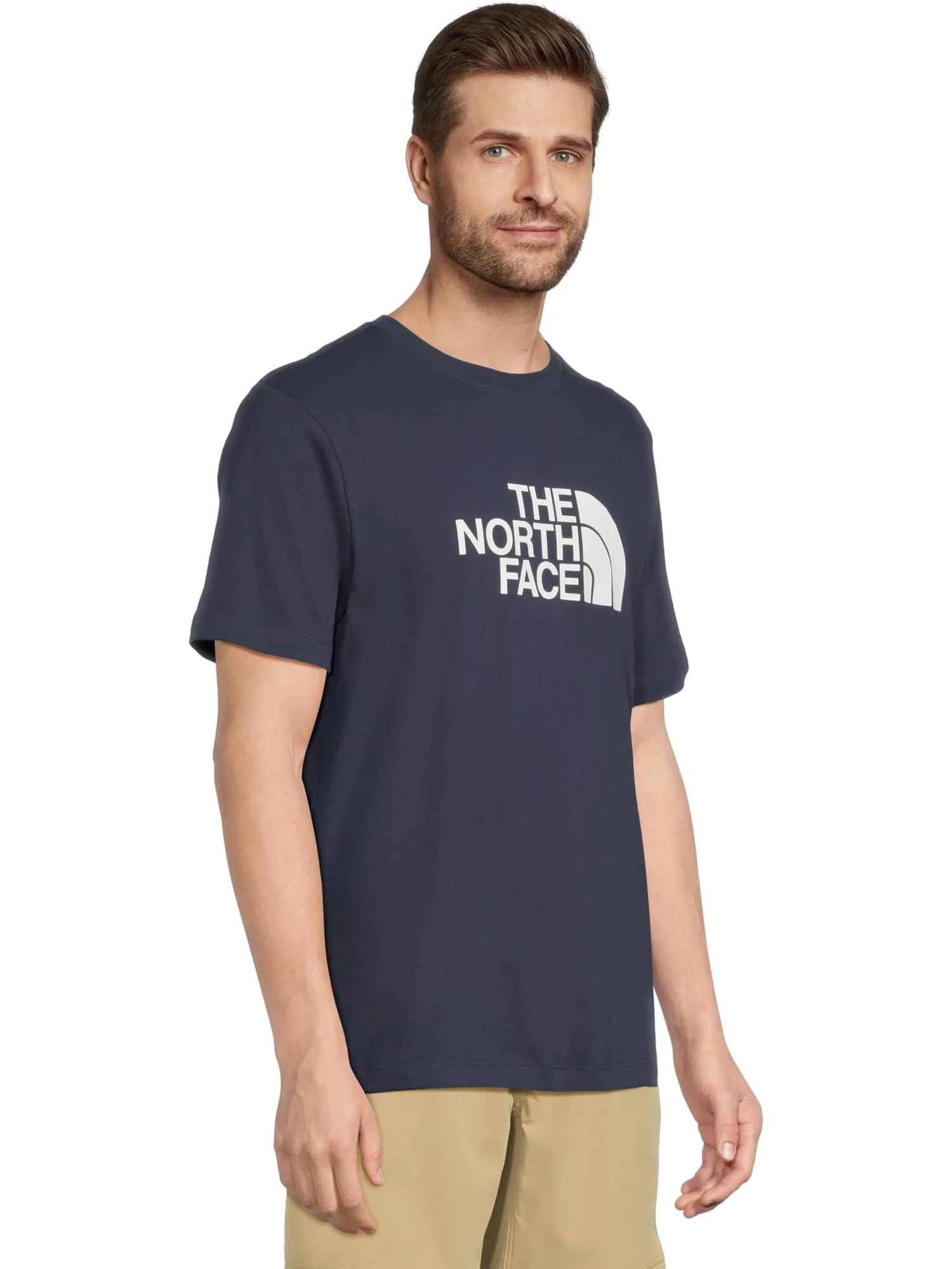 Футболка The North Face Evolution Half Dome Short Sleeve Tee — изображение 2 из 5, темно-синий/белый
