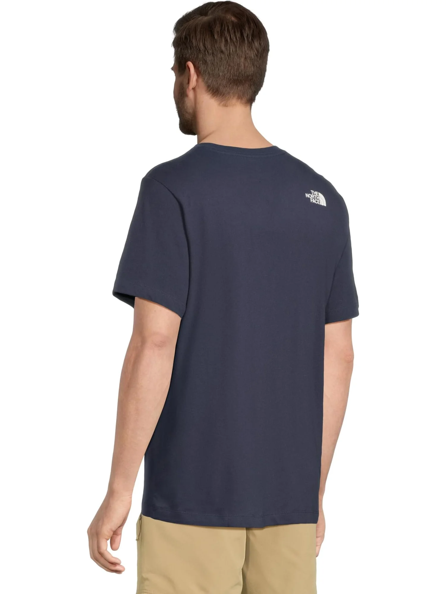 Футболка The North Face Evolution Half Dome Short Sleeve Tee — изображение 3 из 5, темно-синий/белый