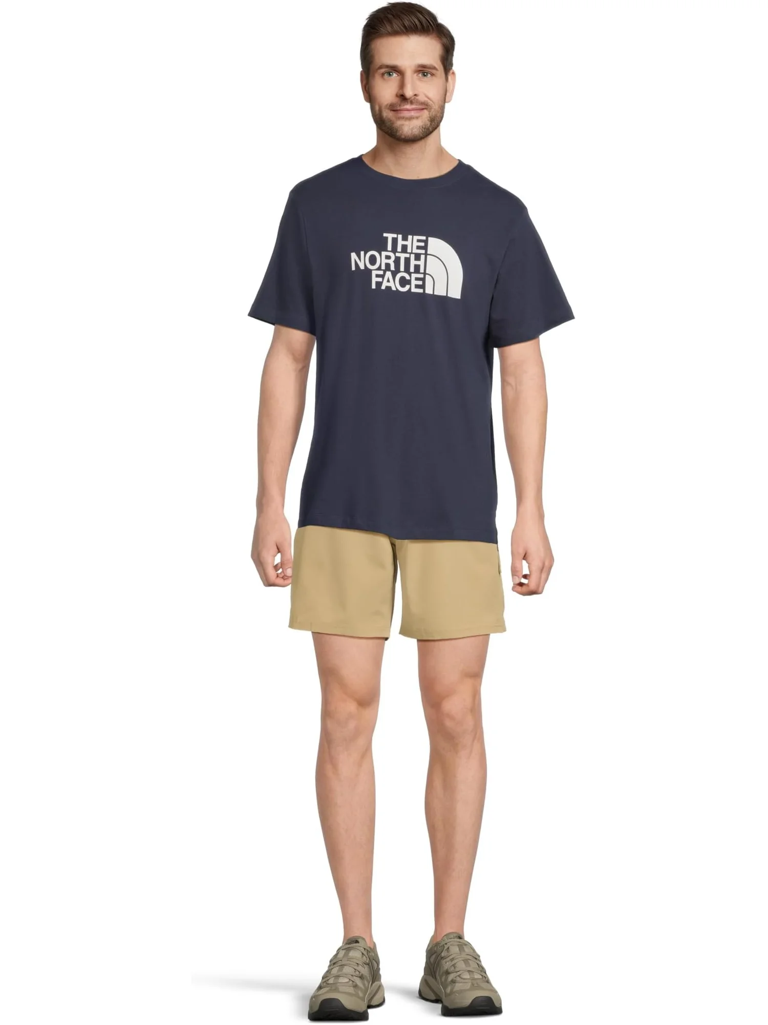Футболка The North Face Evolution Half Dome Short Sleeve Tee — изображение 5 из 5, темно-синий/белый