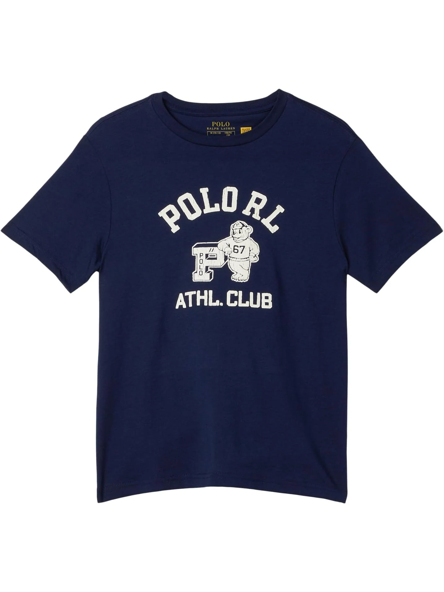 Футболка Polo Ralph Lauren Kids Logo Cotton Jersey Tee — синий