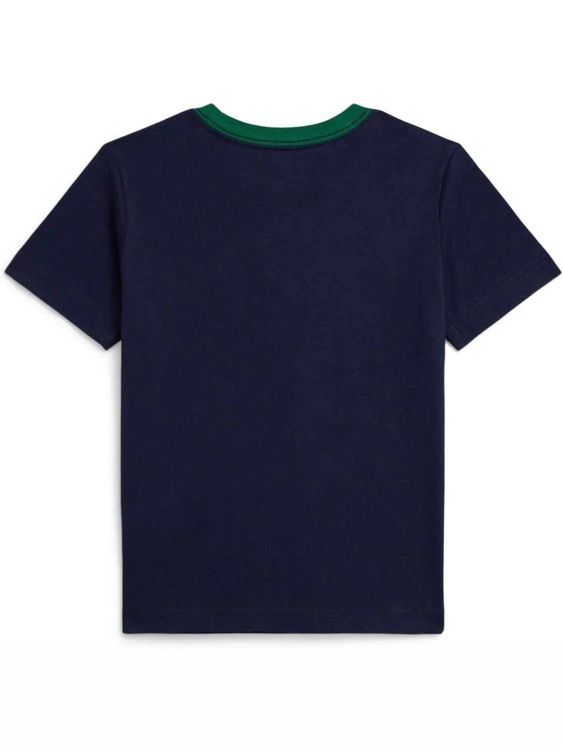 Футболка Polo Ralph Lauren Kids Logo Cotton Jersey Tee — изображение 2 из 2, темно-синий