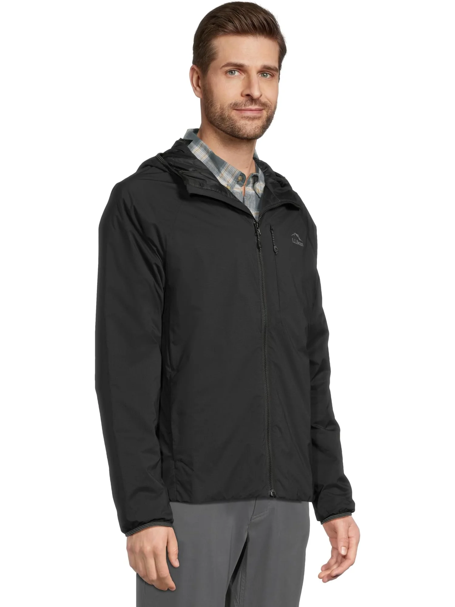 Худи L.L.Bean Primaloft Packaway Air Hoodie — изображение 2 из 5, черный