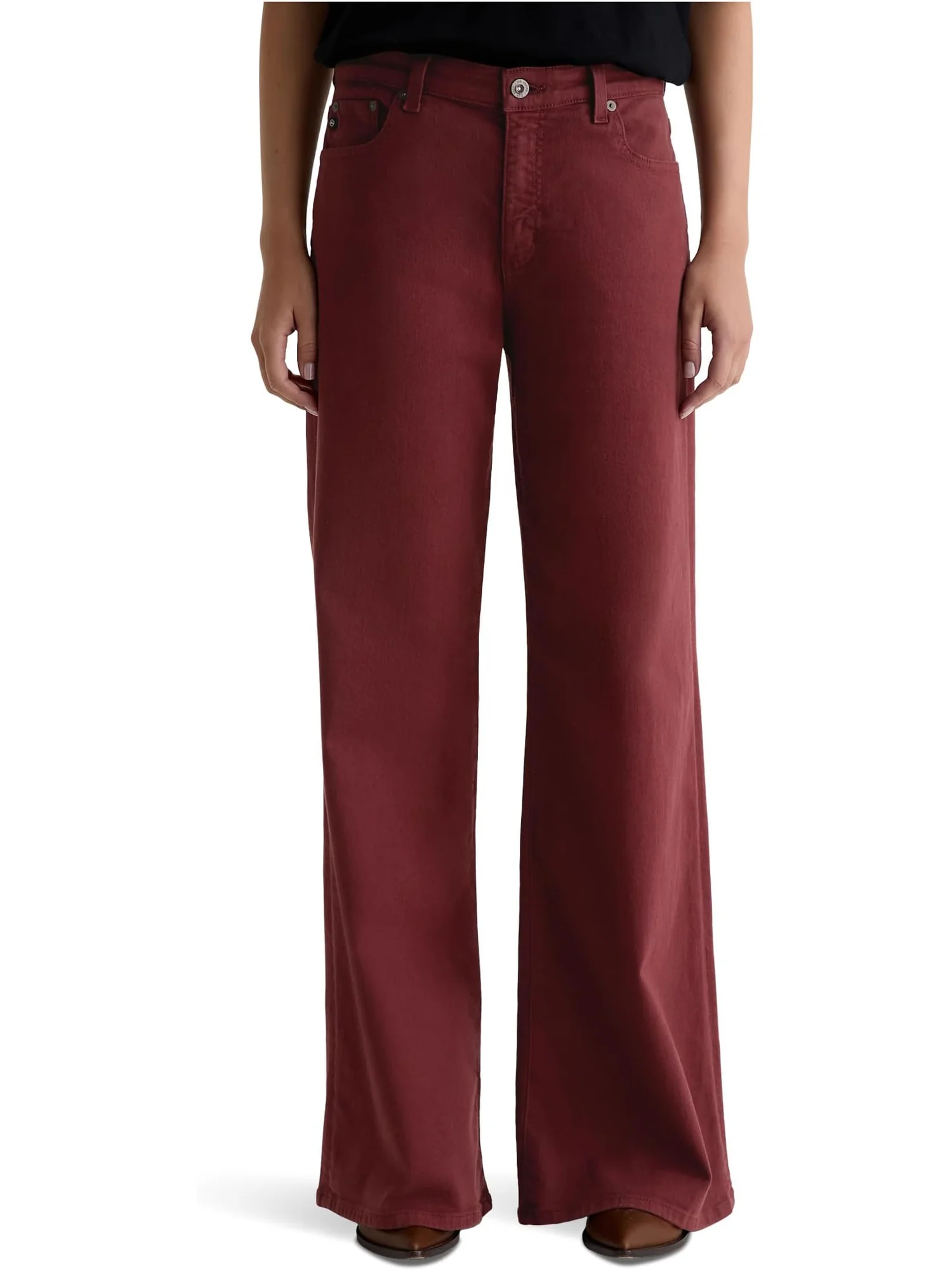 Джинсы AG Jeans Women's Saige Mid Rise Wide Leg